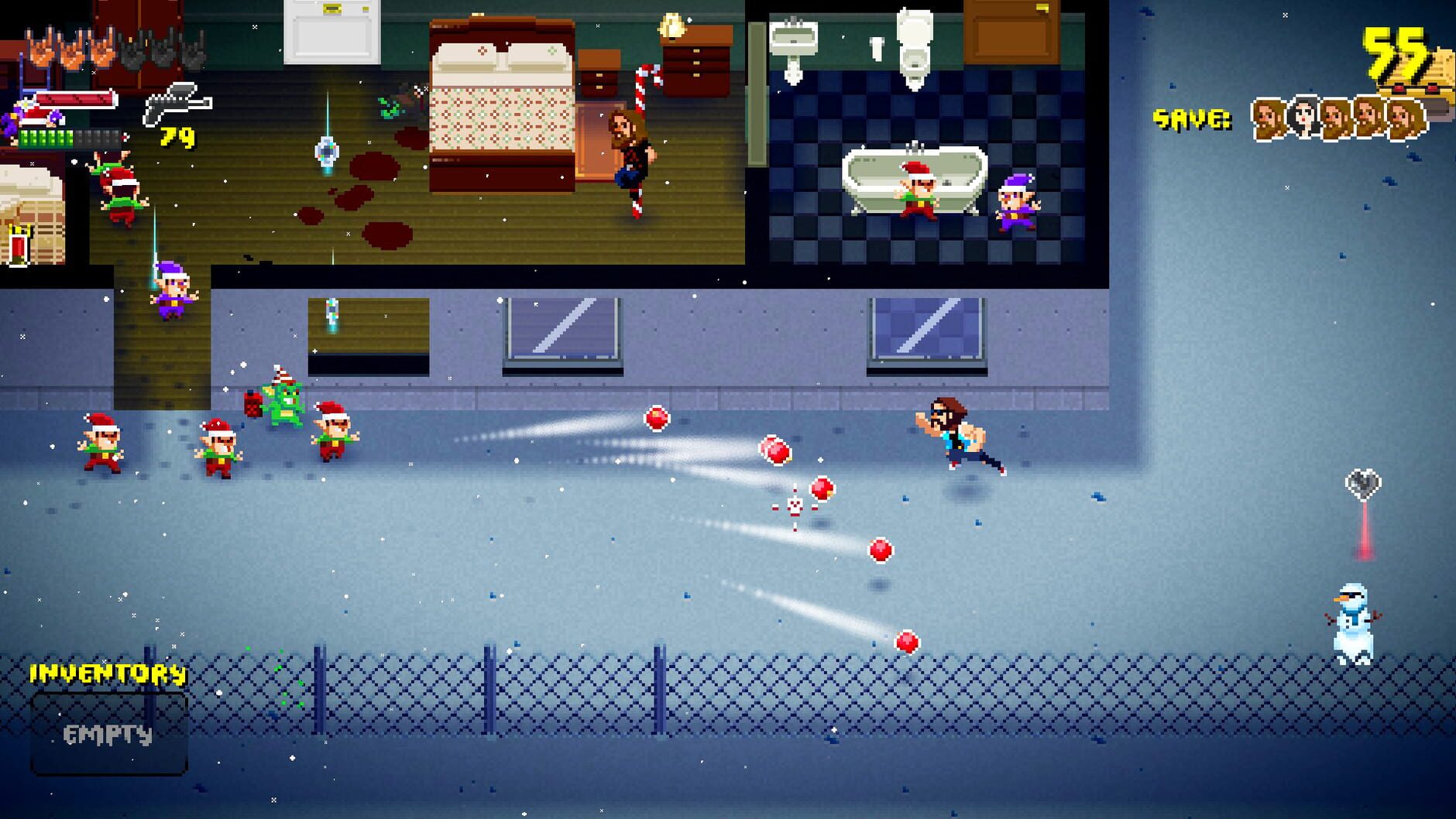 Screenshot for Headbängers in Holiday Hell
