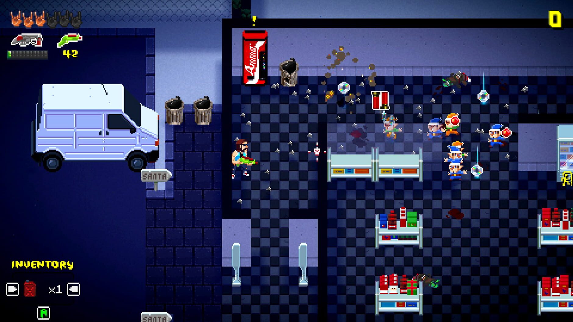 Screenshot for Headbängers in Holiday Hell