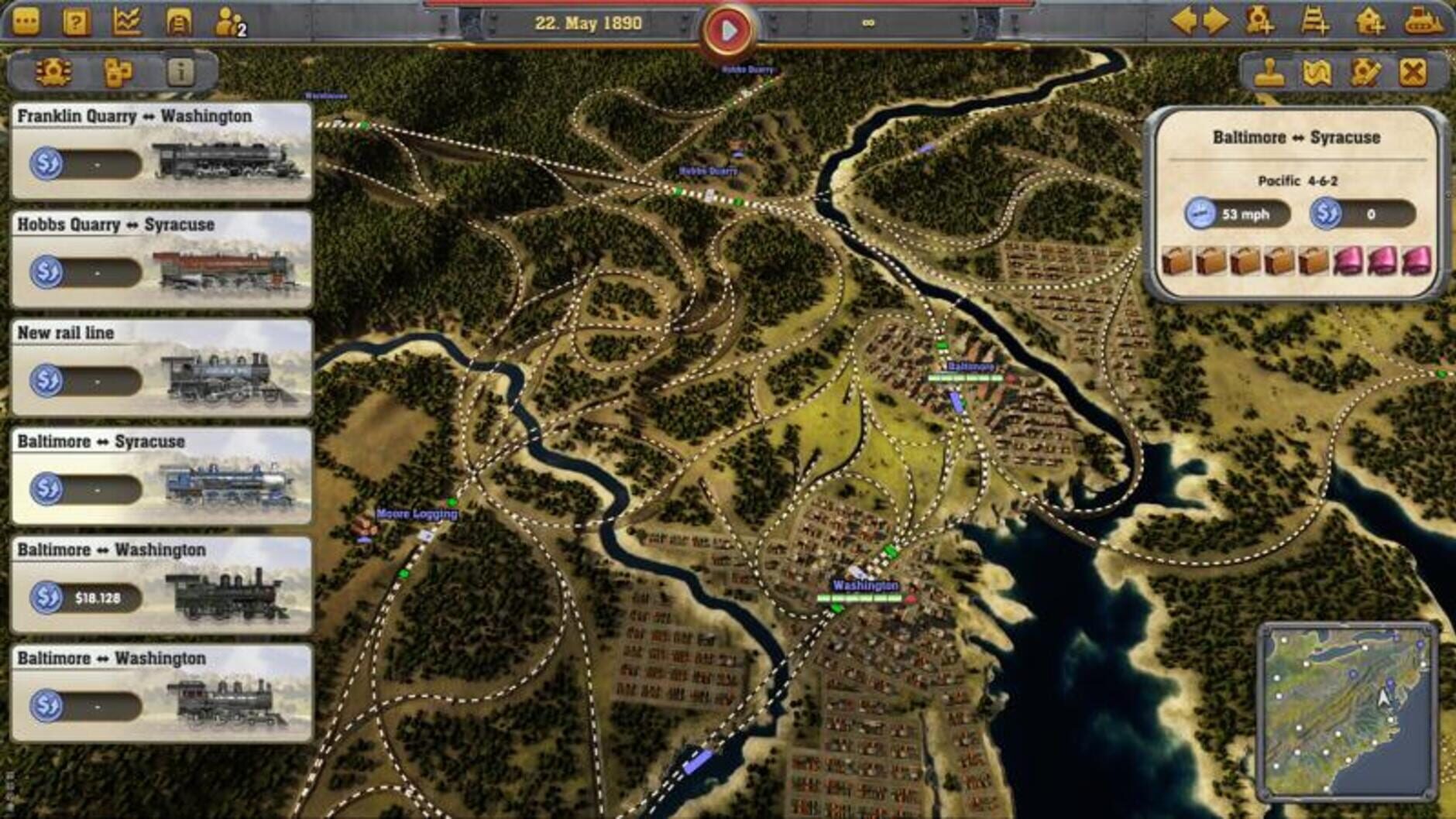 Screenshot for Railway Empire: Complete Collection