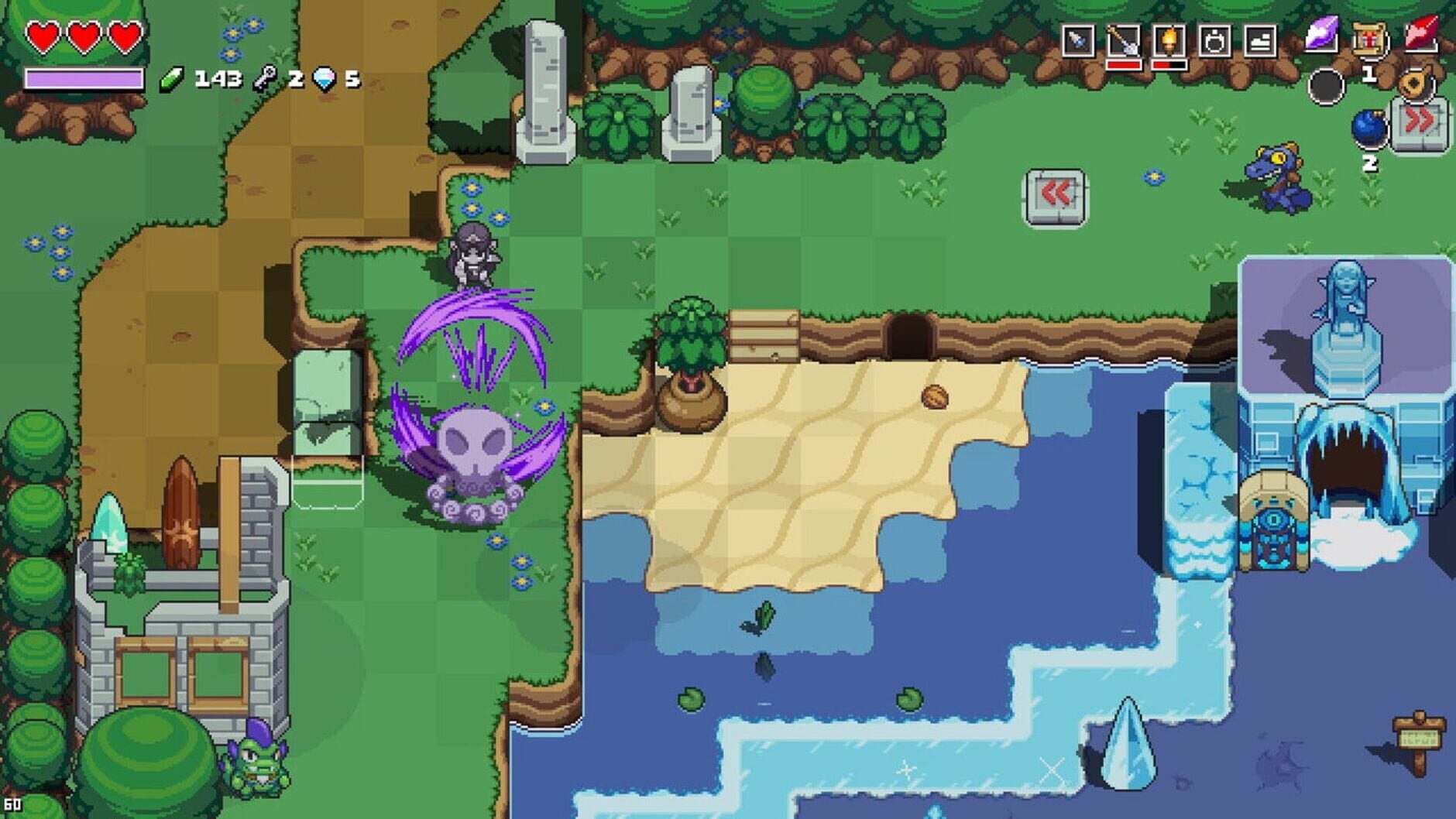 Screenshot for Cadence of Hyrule: Crypt of the NecroDancer Featuring the Legend of Zelda - Character Pack