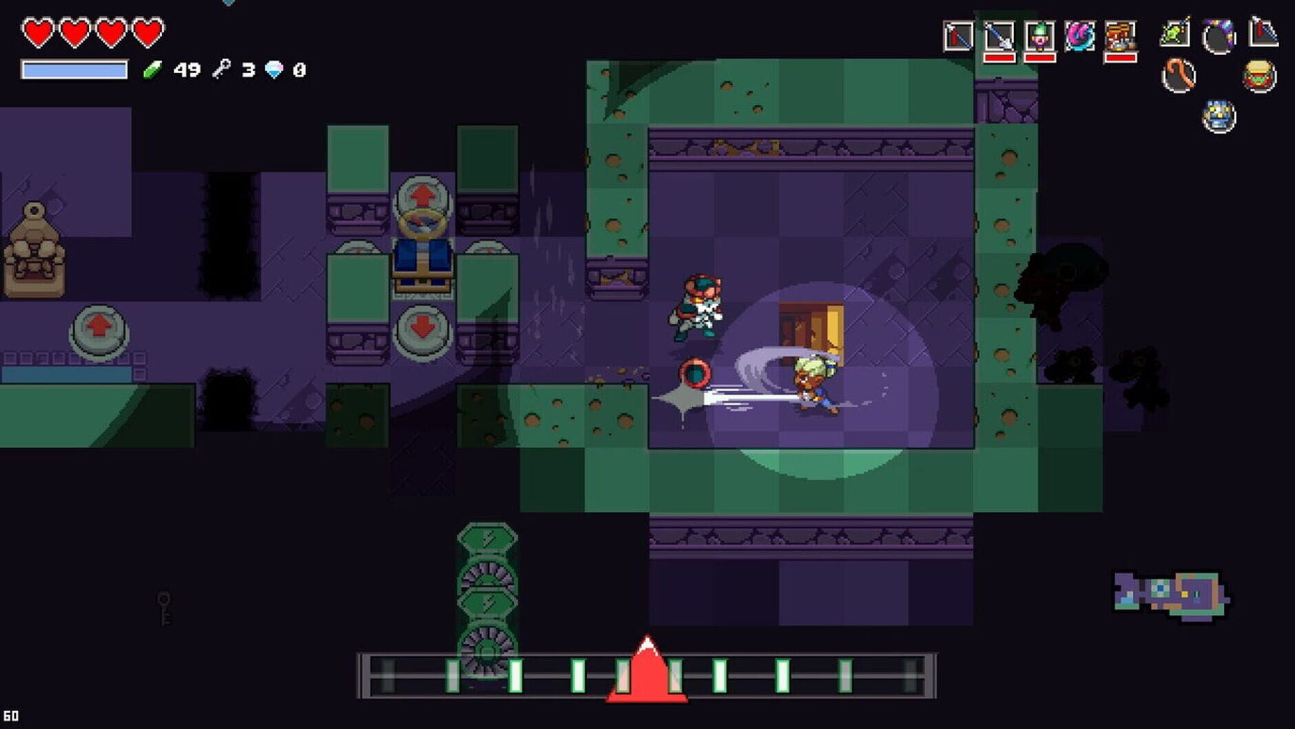 Screenshot for Cadence of Hyrule: Crypt of the NecroDancer Featuring the Legend of Zelda - Character Pack