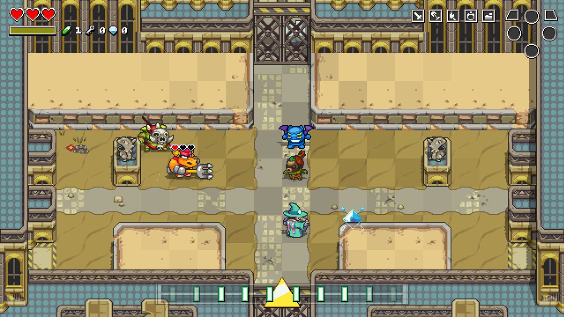 Screenshot for Cadence of Hyrule: Crypt of the NecroDancer Featuring the Legend of Zelda - Symphony of the Mask