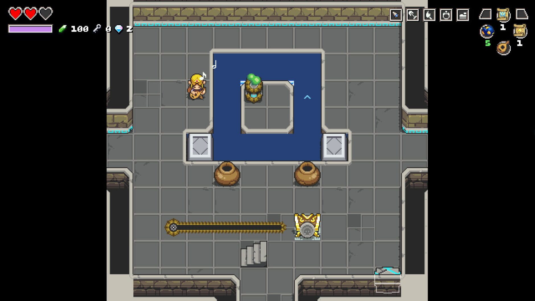 Screenshot for Cadence of Hyrule: Crypt of the NecroDancer Featuring the Legend of Zelda - Symphony of the Mask