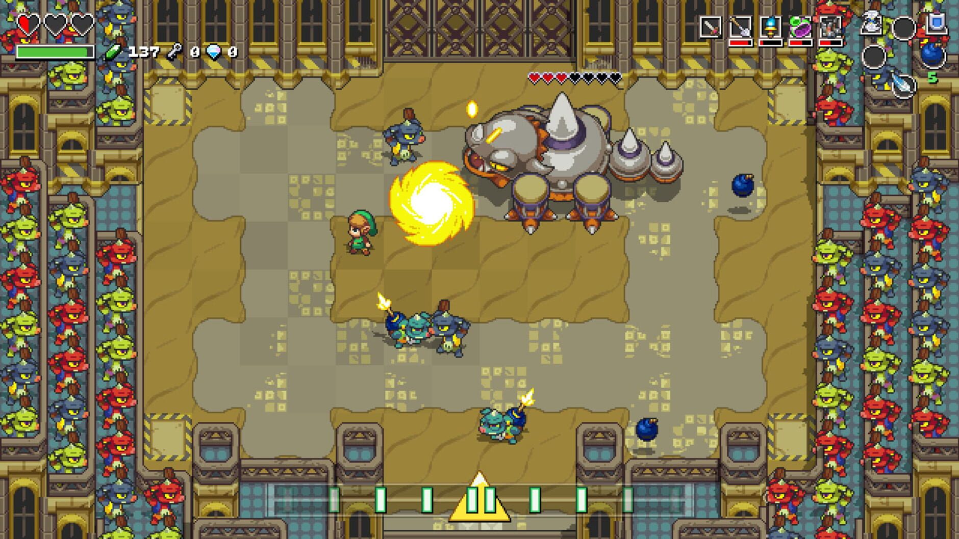 Screenshot for Cadence of Hyrule: Crypt of the NecroDancer Featuring the Legend of Zelda - Symphony of the Mask