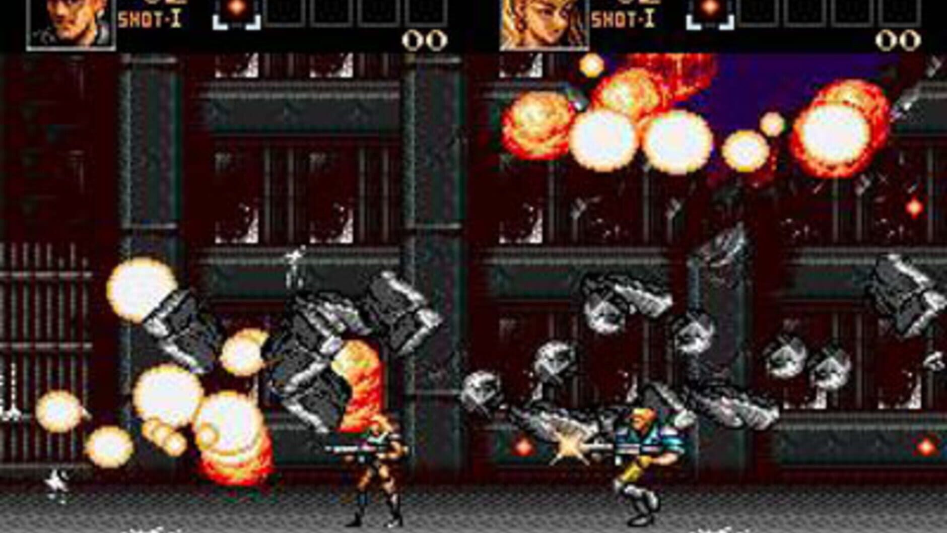 Screenshot for Contra: Hard Corps
