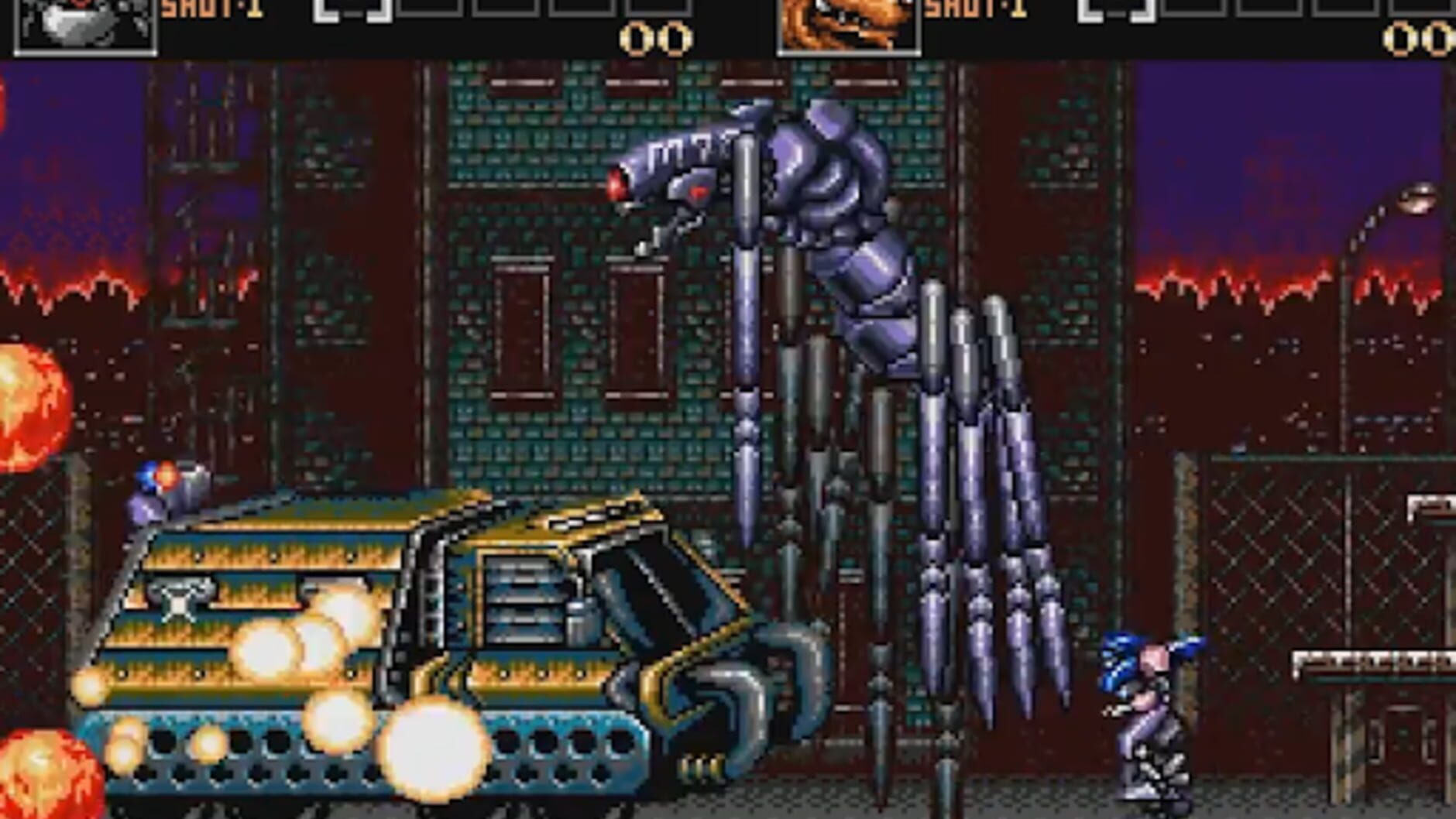 Screenshot for Contra: Hard Corps