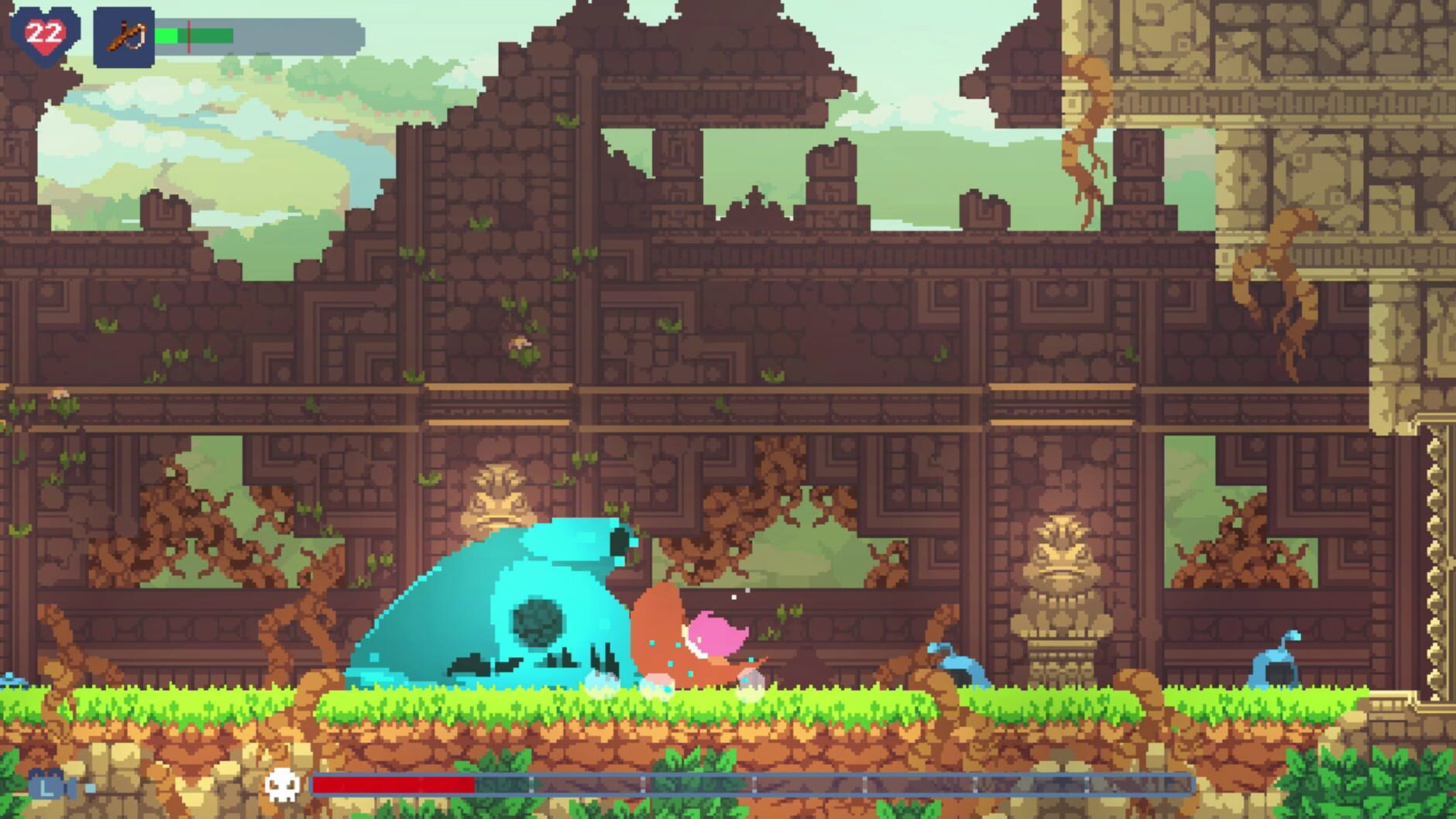 Screenshot for Phoenotopia: Awakening