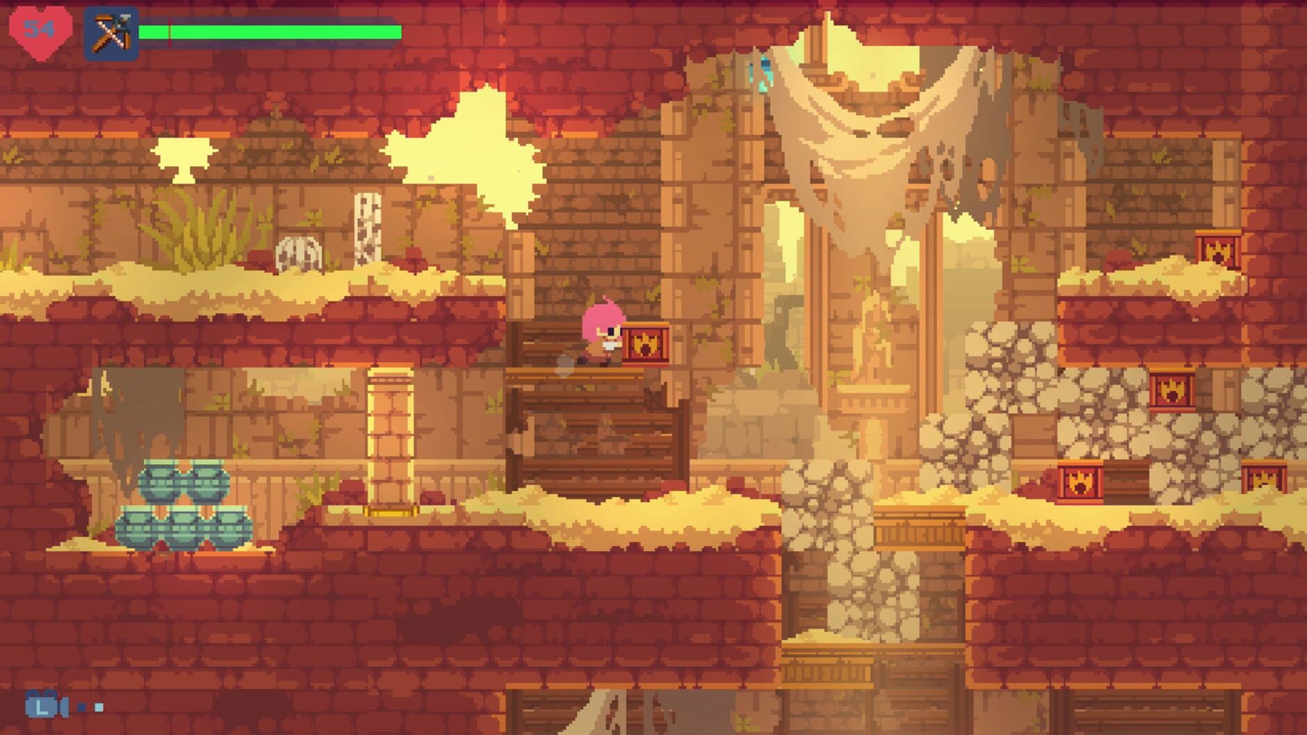 Screenshot for Phoenotopia: Awakening