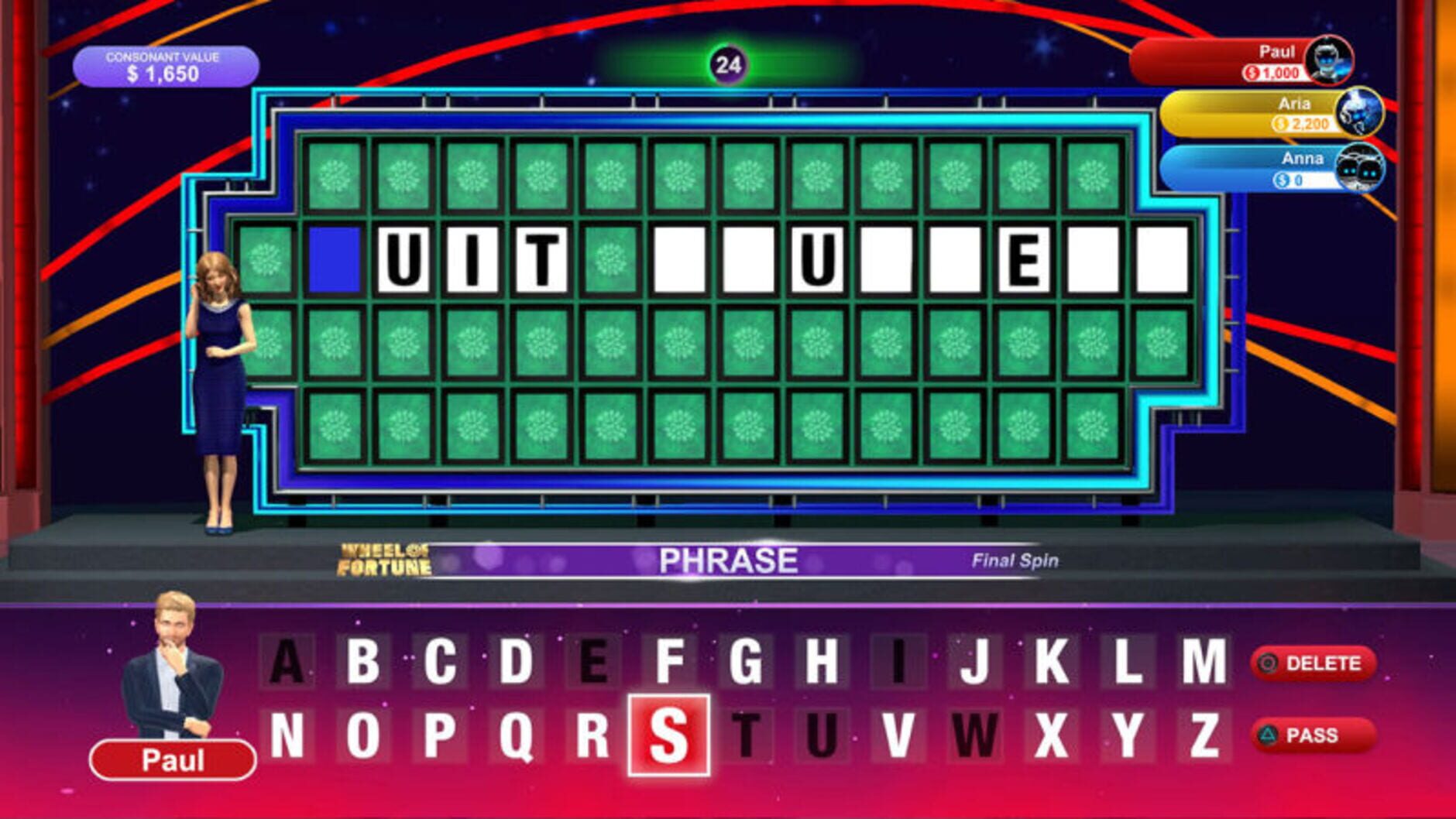 Screenshot for Wheel of Fortune