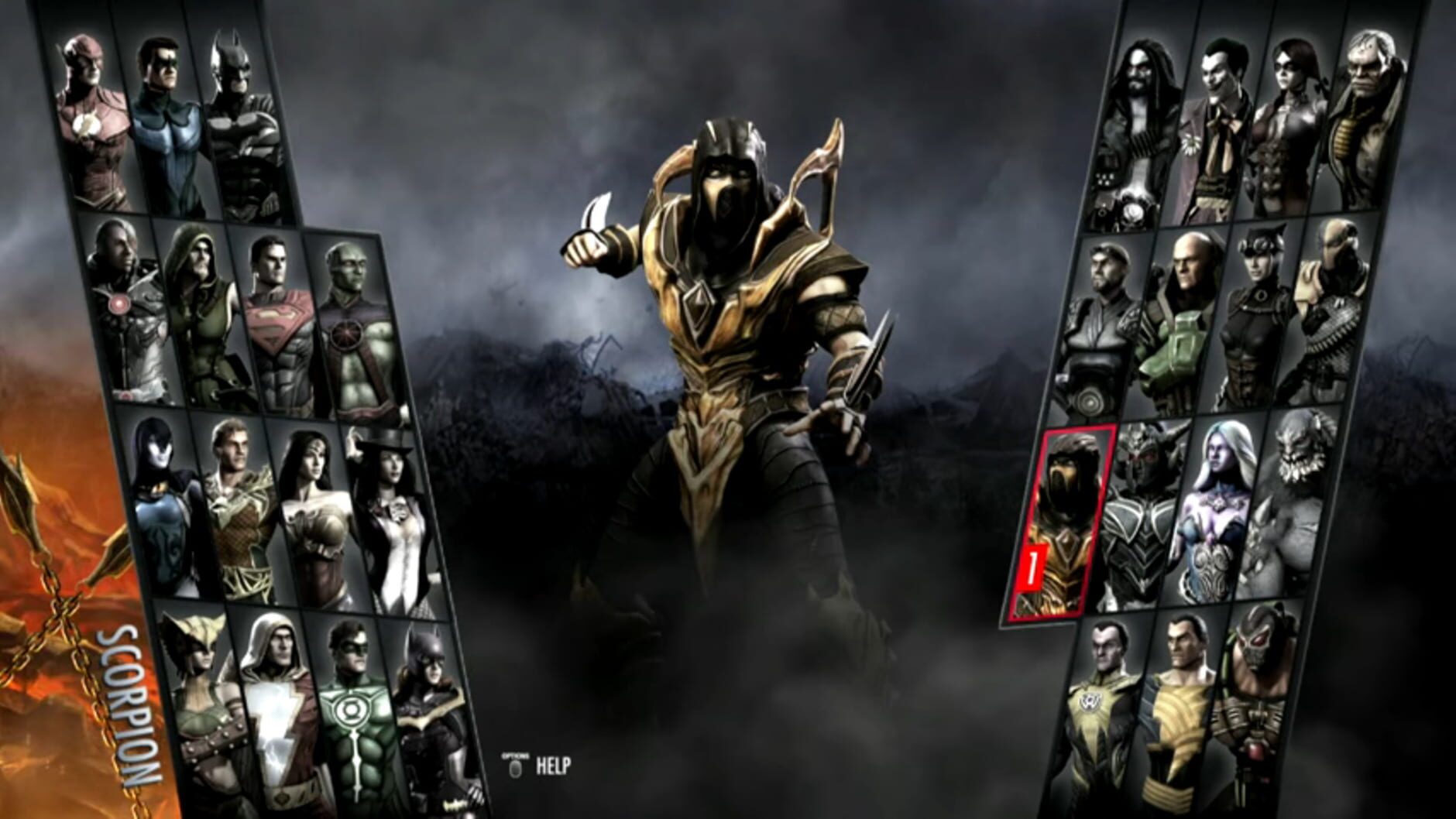 Screenshot for Injustice: Gods Among Us Scorpion