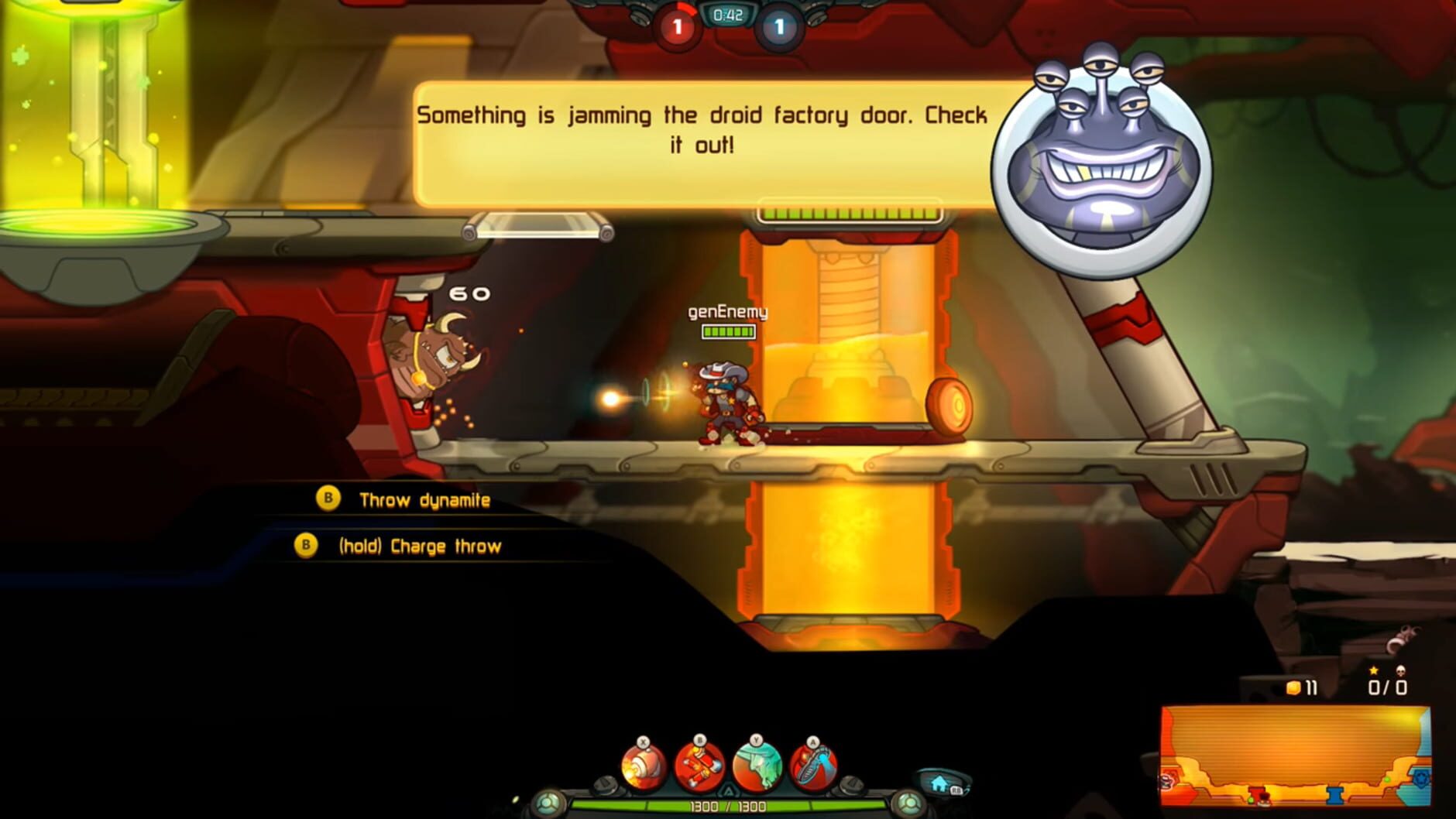 Screenshot for Awesomenauts Overdrive