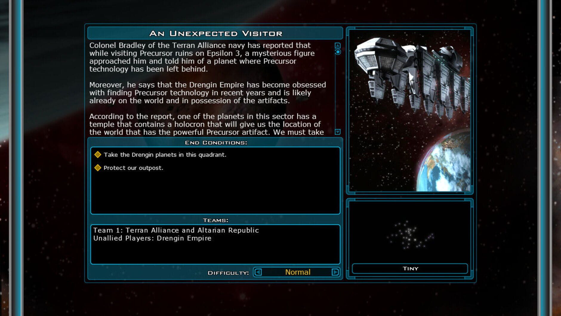 Screenshot for Galactic Civilizations II: Dread Lords