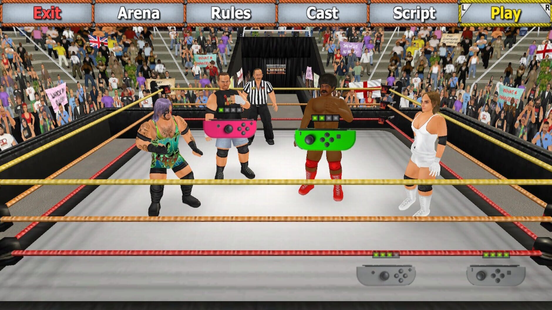 Screenshot for Wrestling Empire