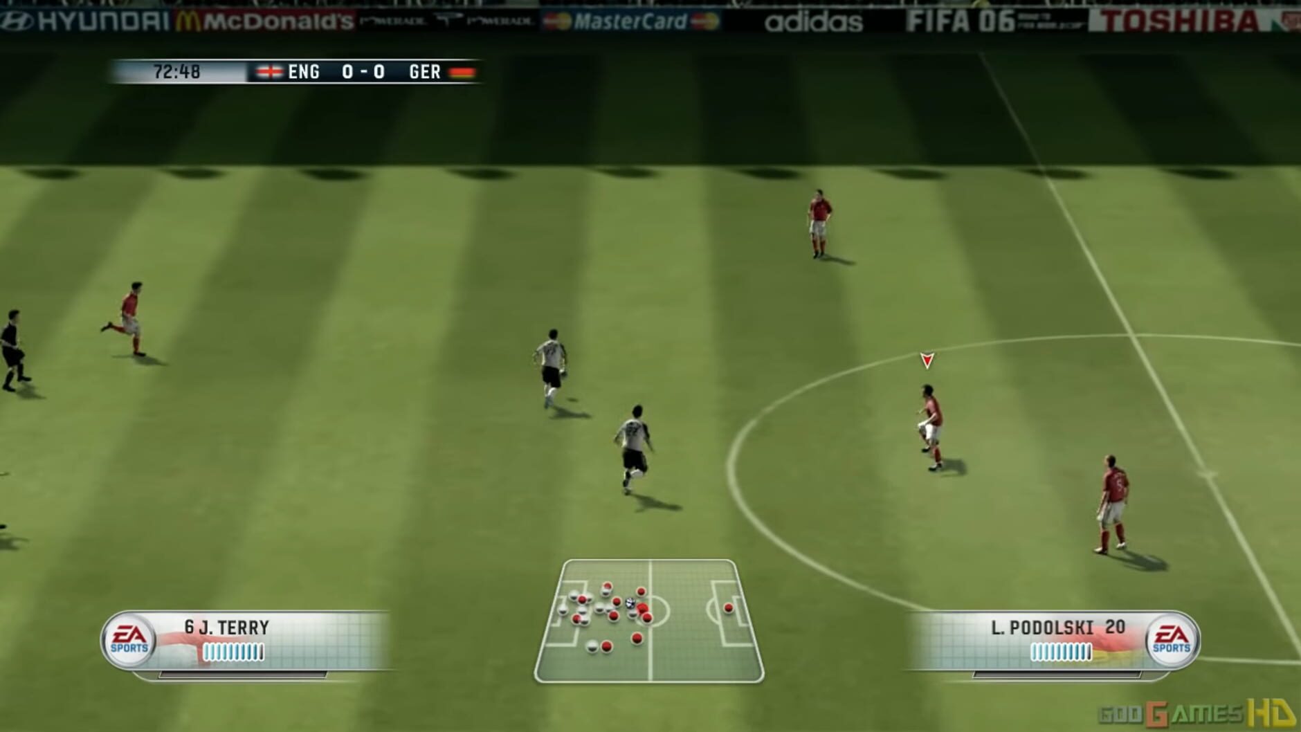 Screenshot for FIFA 06: Road to FIFA World Cup