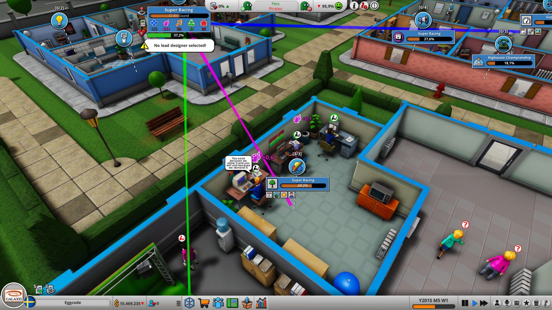 Screenshot for Mad Games Tycoon 2