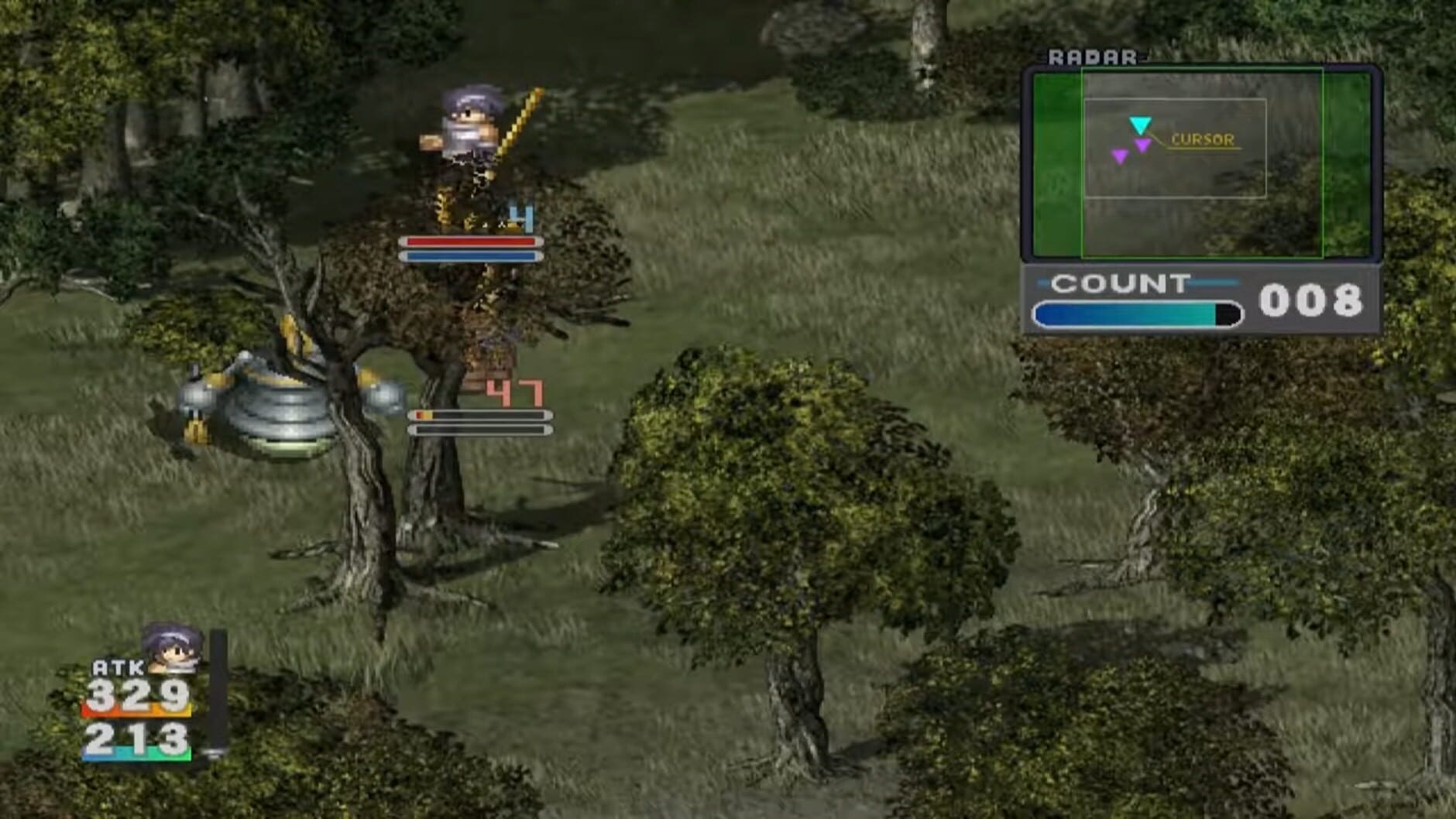 Screenshot for Growlanser II: The Sense of Justice