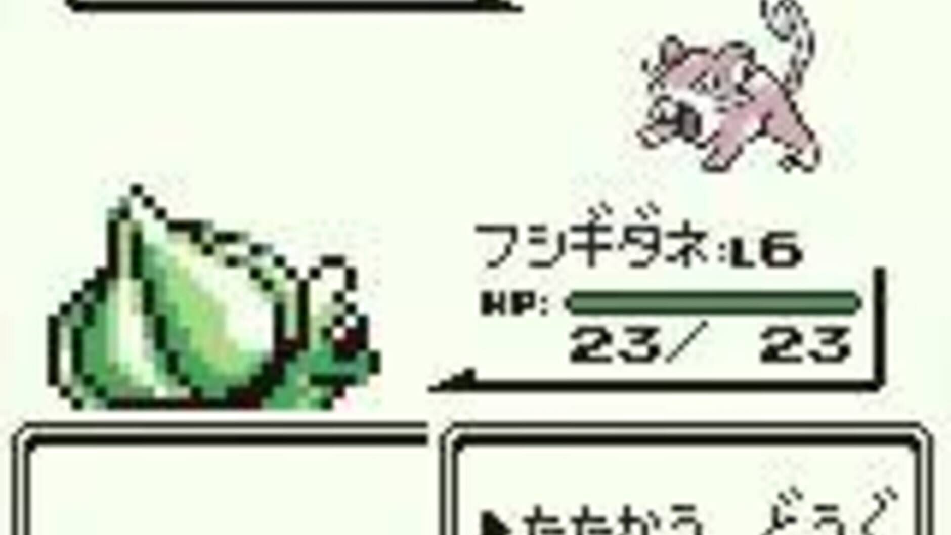 Screenshot for Pokémon Green Version