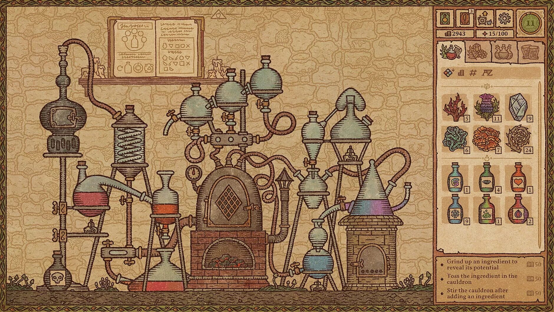Screenshot for Potion Craft