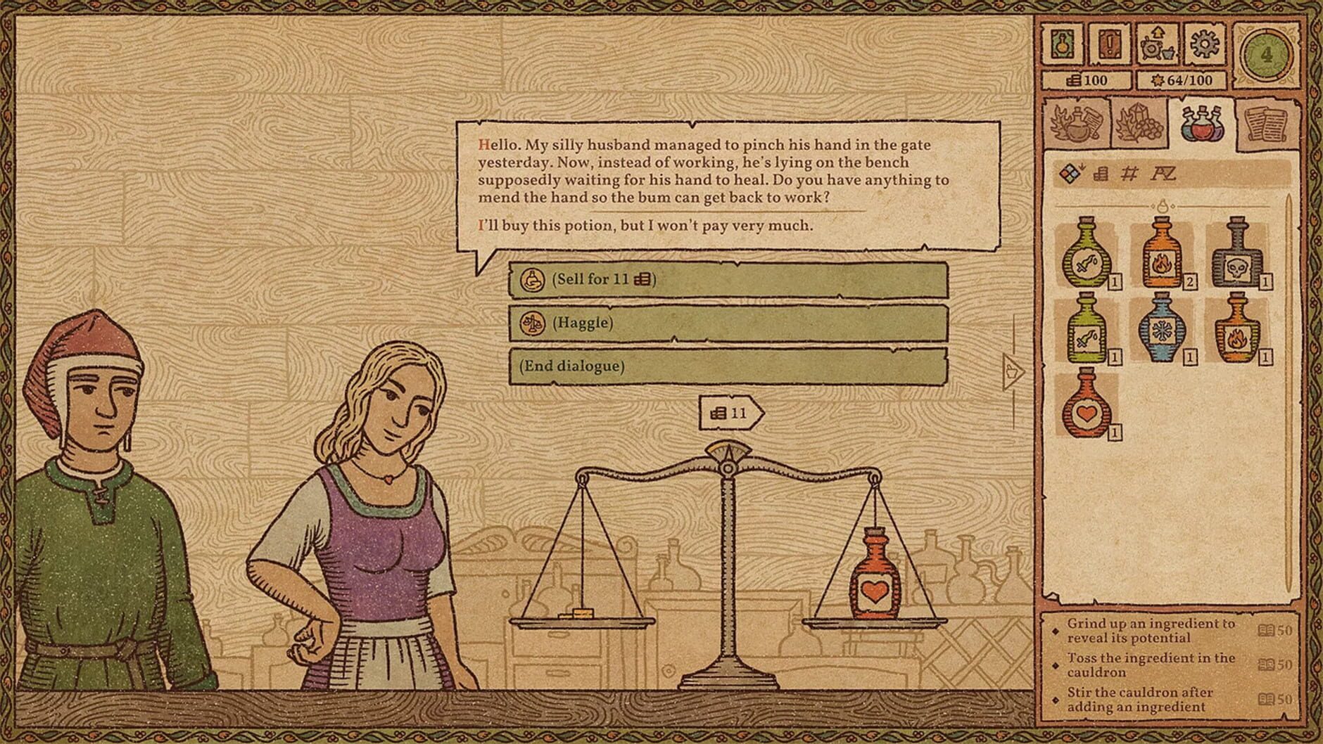 Screenshot for Potion Craft