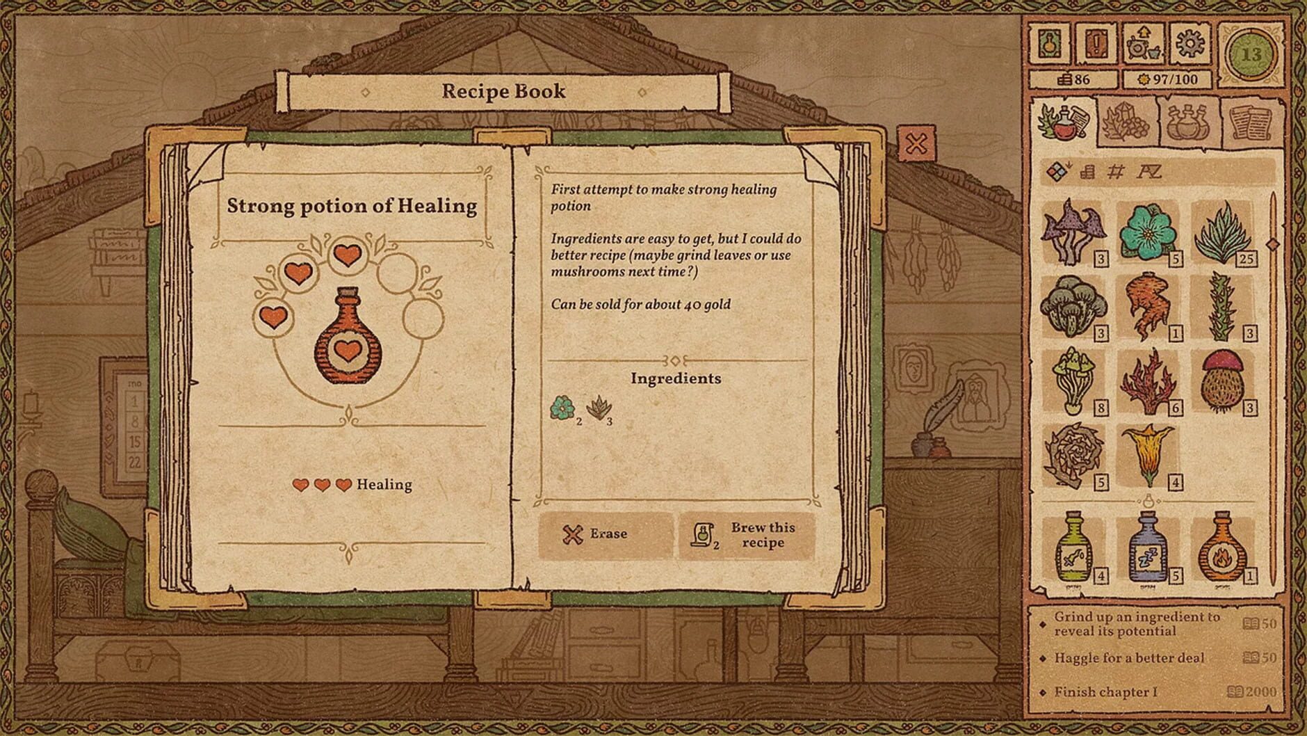 Screenshot for Potion Craft