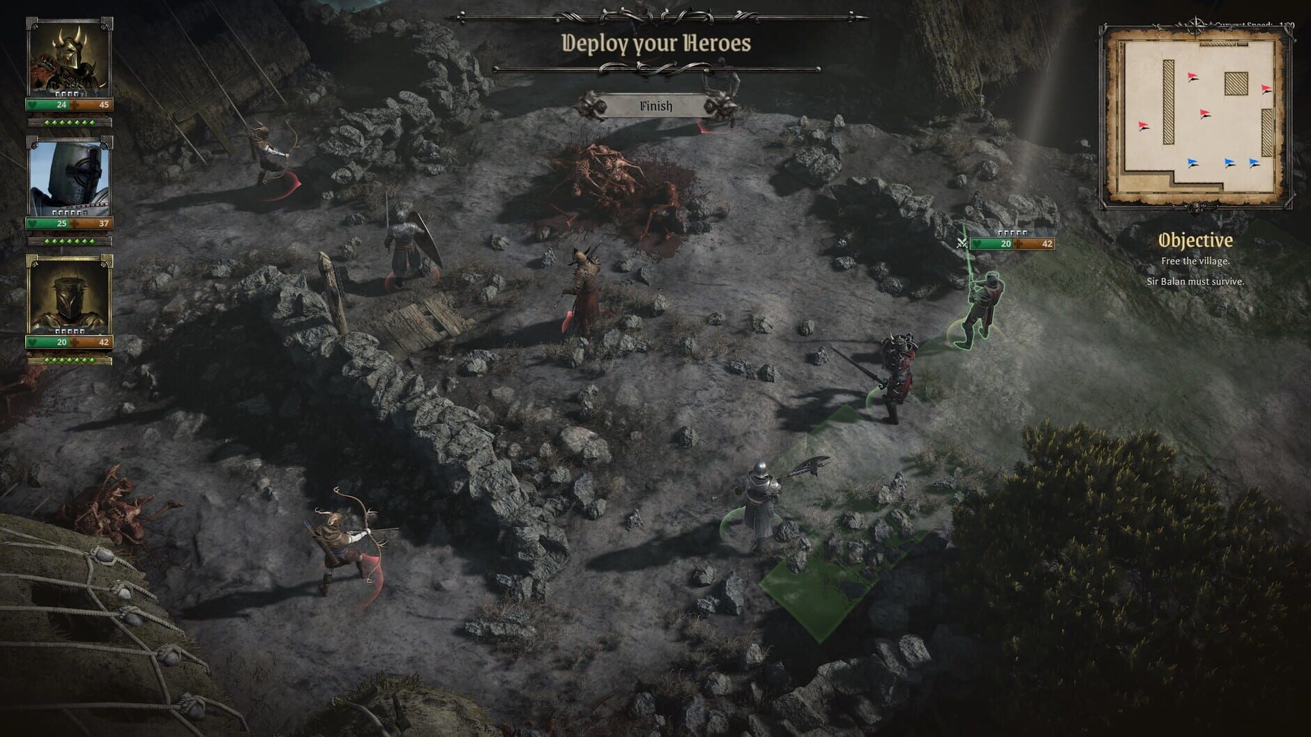 Screenshot for King Arthur: Knight's Tale