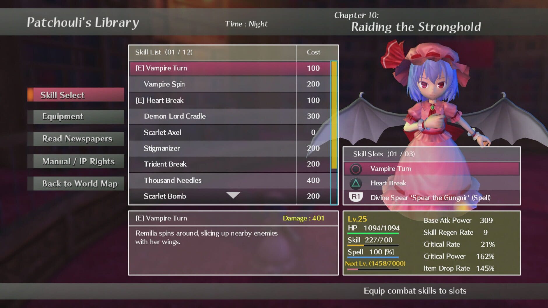 Screenshot for Touhou: Scarlet Curiosity