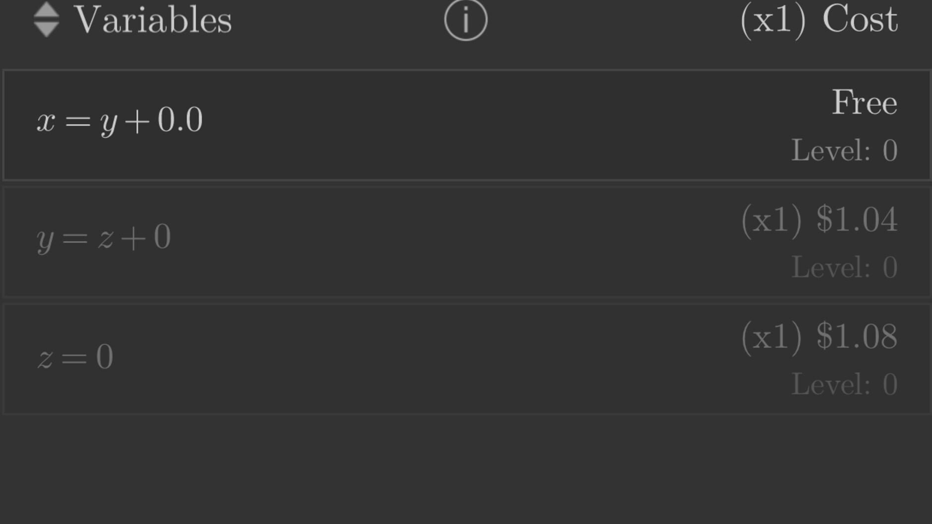 Screenshot for Exponential Idle
