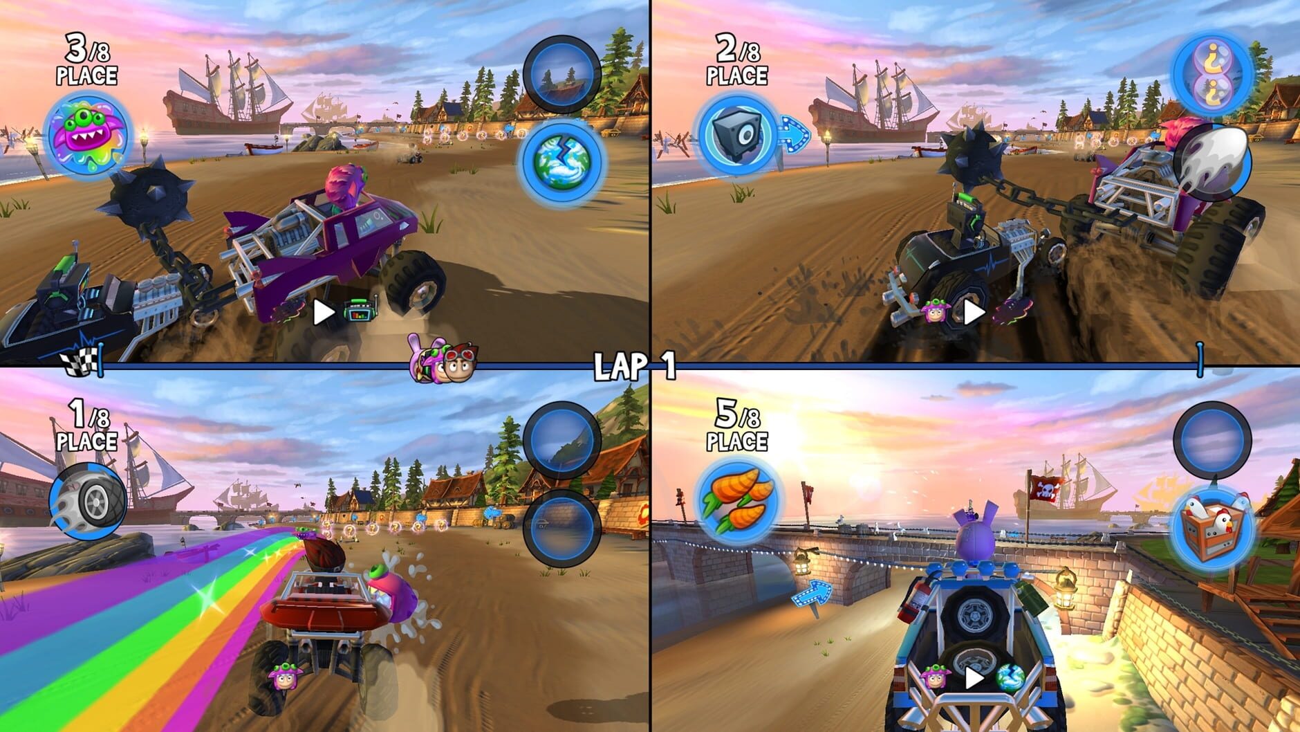 Screenshot for Beach Buggy Racing 2: Island Adventure