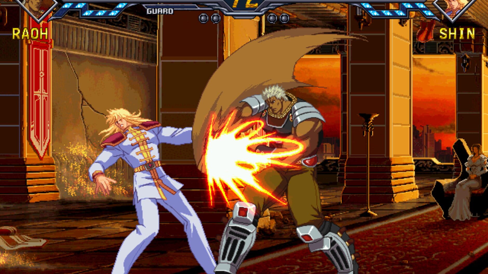 Screenshot for Hokuto no Ken: Shinpan no Sousousei Kengo Retsuden