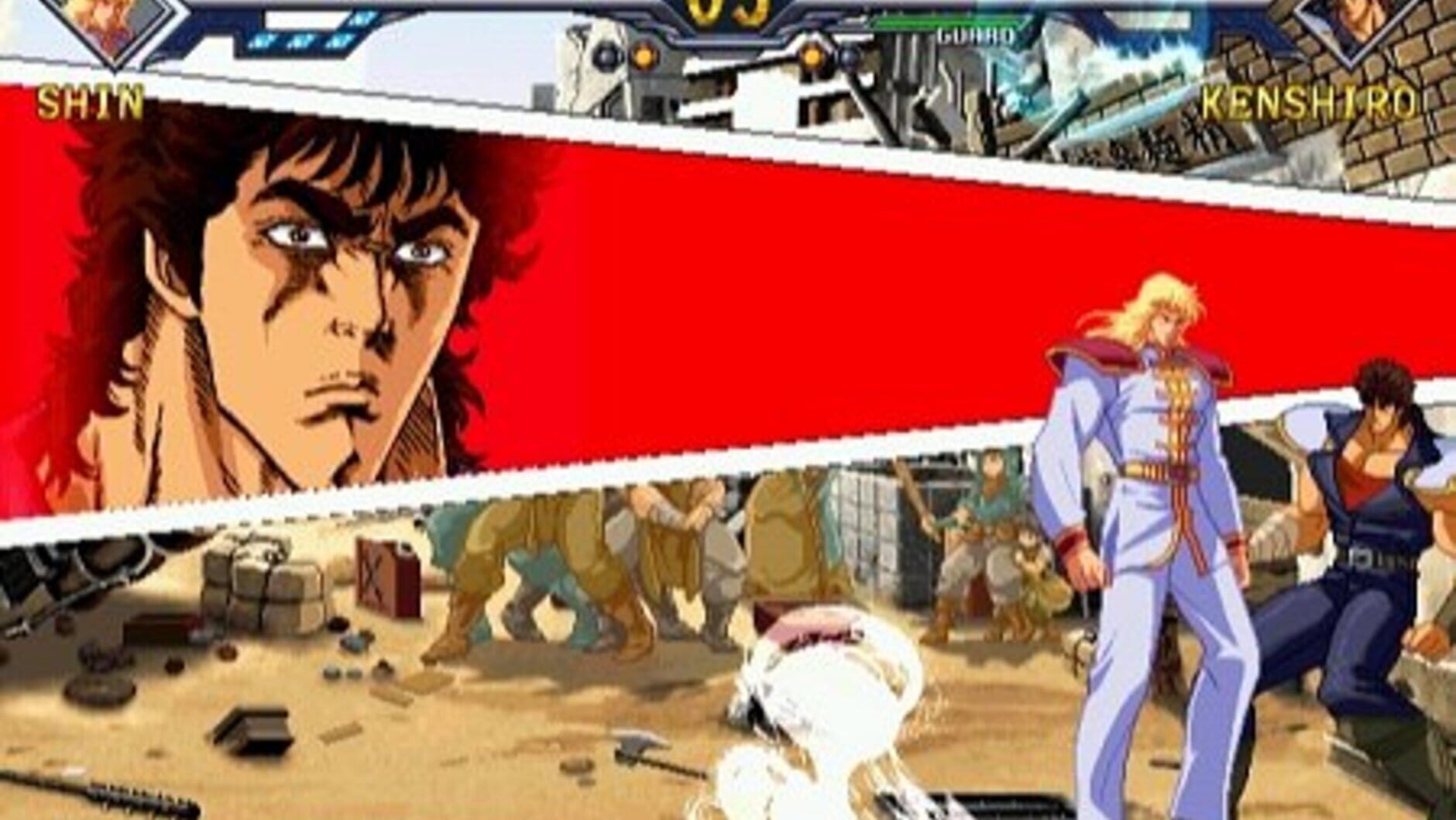 Screenshot for Hokuto no Ken: Shinpan no Sousousei Kengo Retsuden