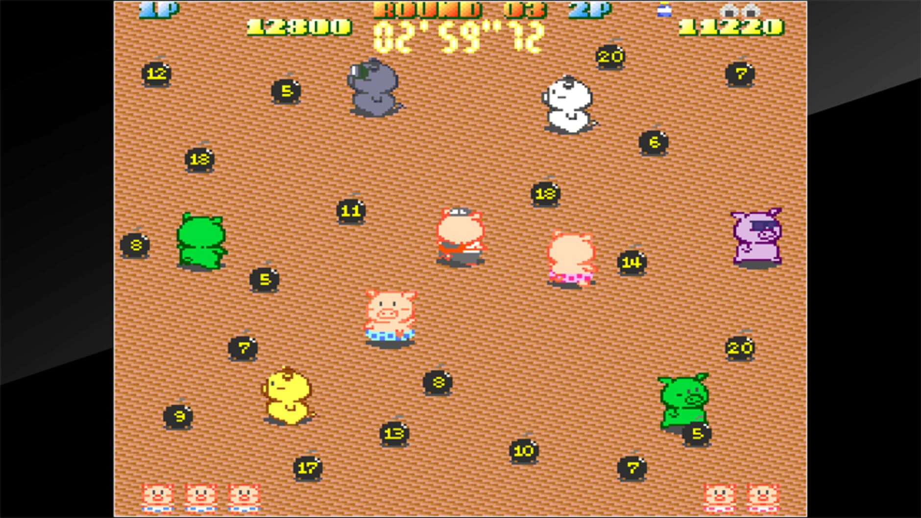 Screenshot for Arcade Archives: Buta san
