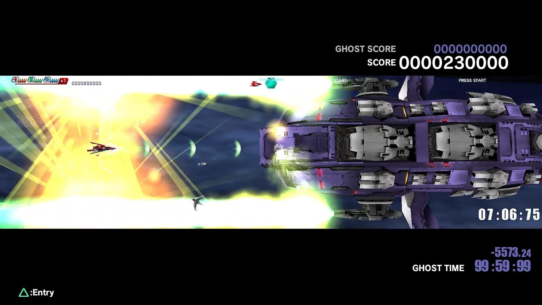 Screenshot for Dariusburst: Another Chronicle EX+