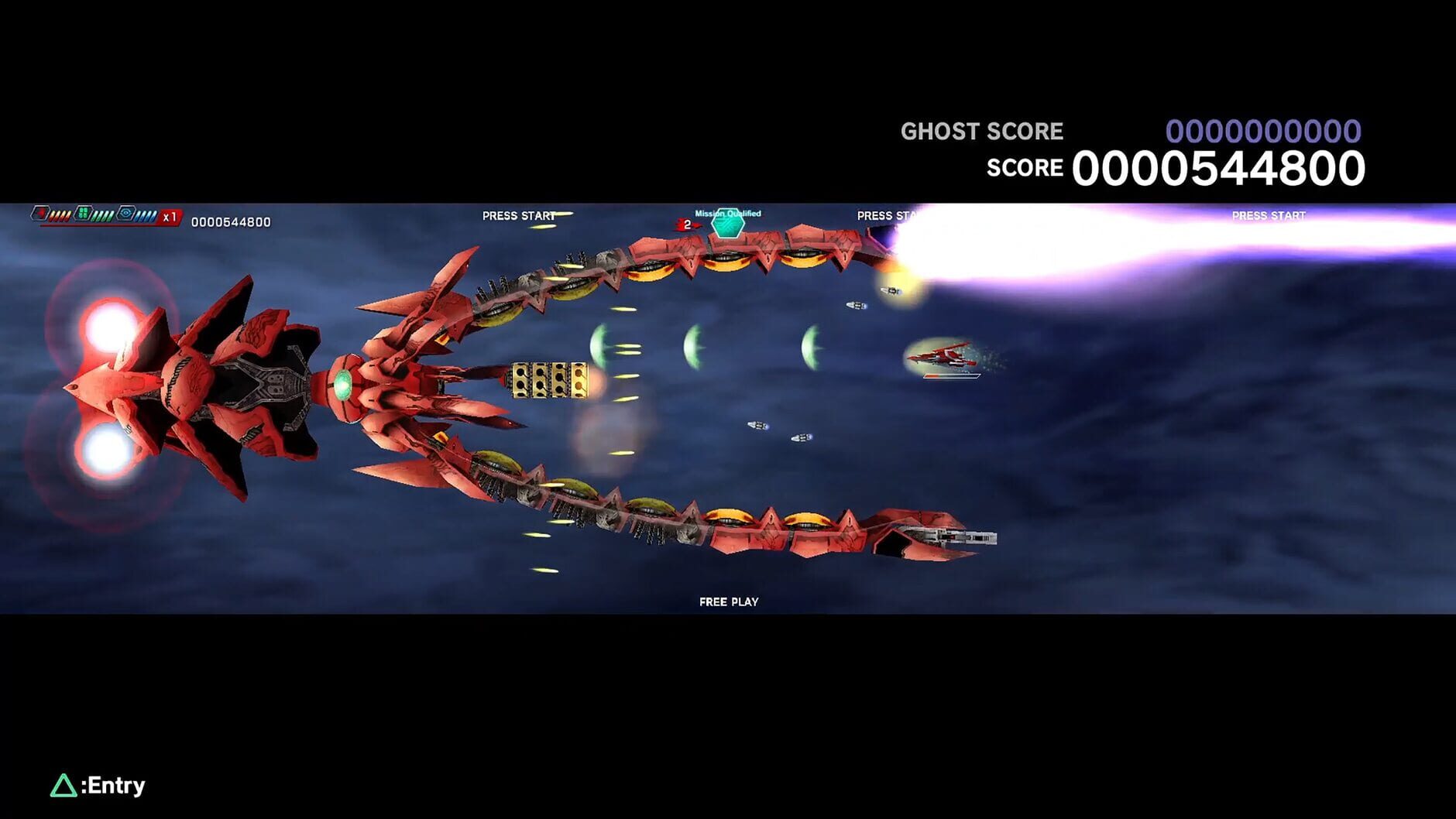 Screenshot for Dariusburst: Another Chronicle EX+