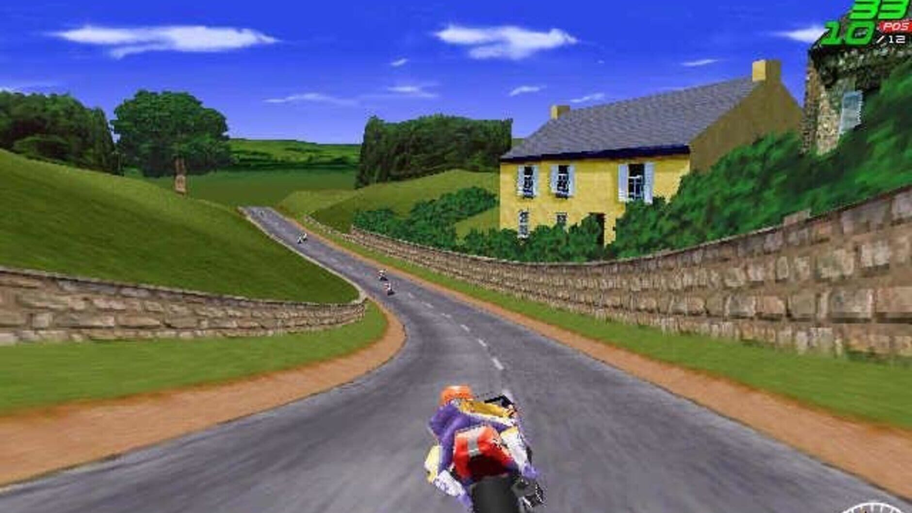 Screenshot for Moto Racer