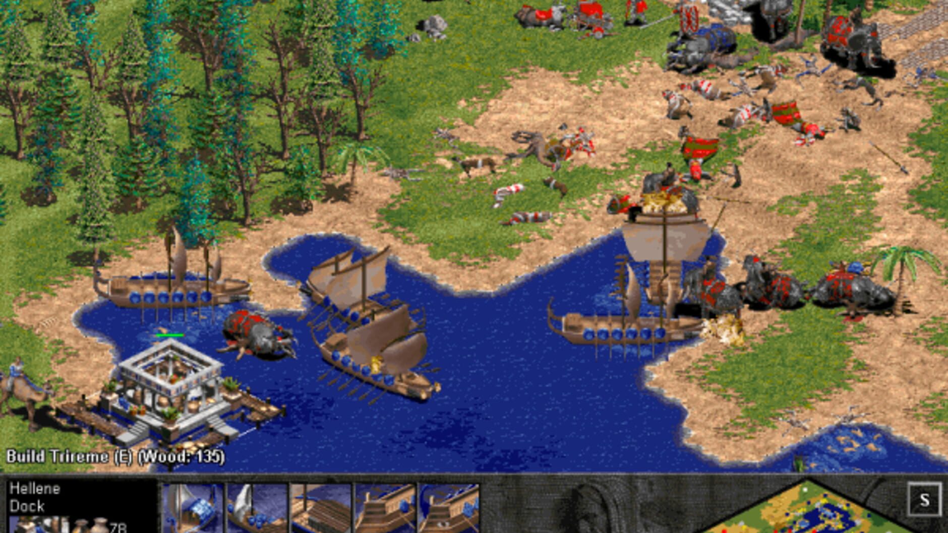 Screenshot for Age of Empires: The Rise of Rome