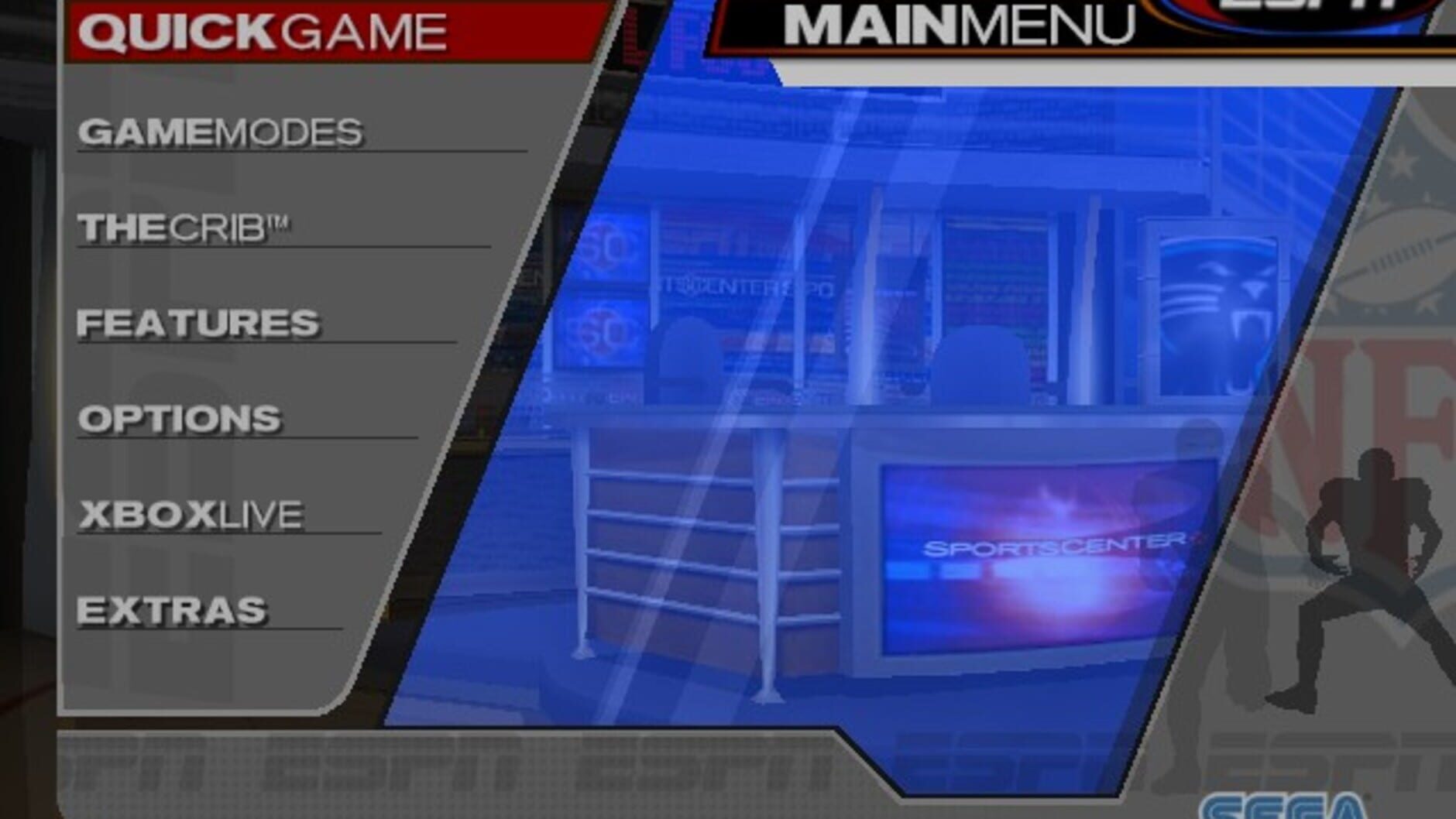 Screenshot for ESPN NFL 2K5