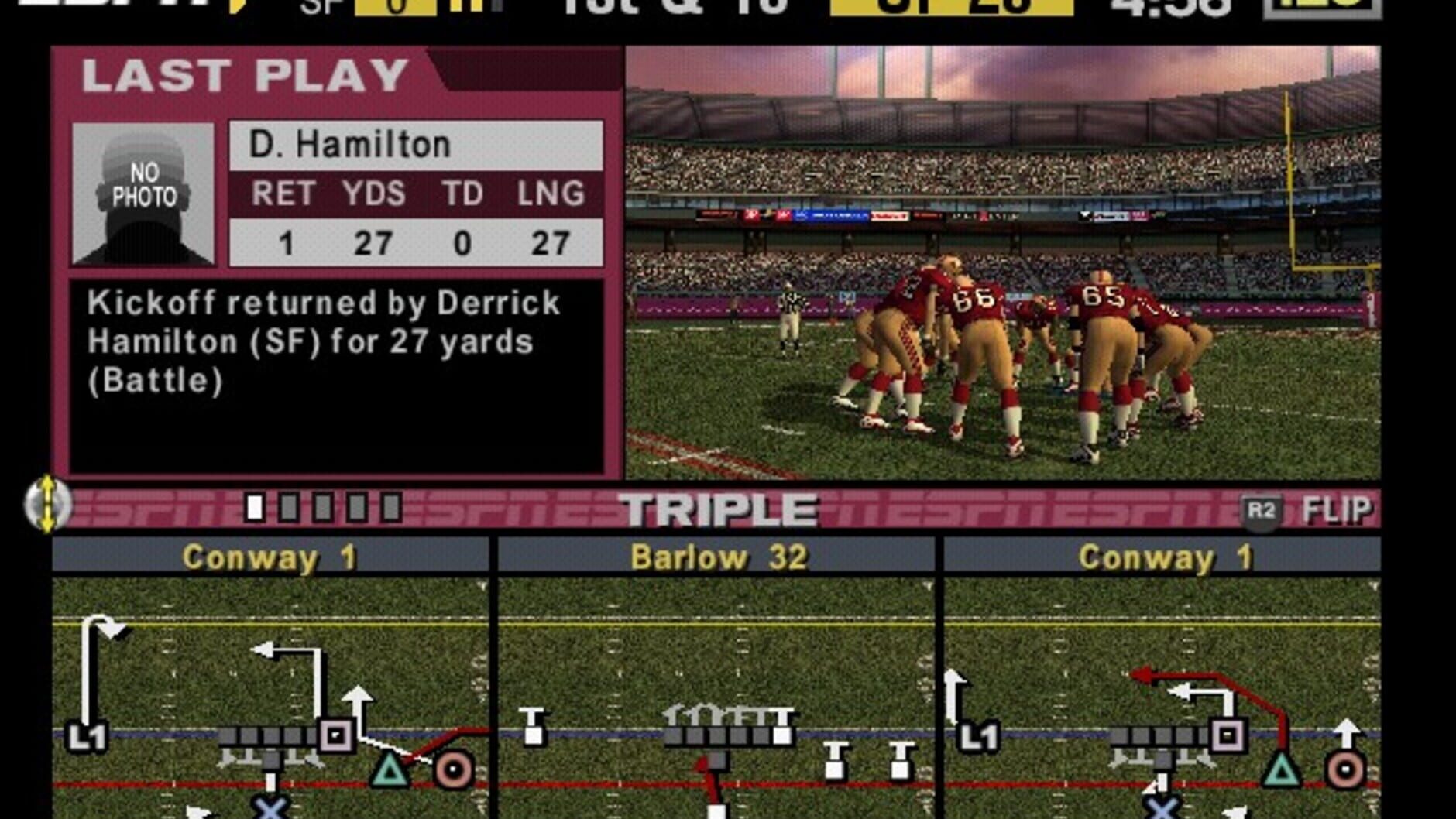 Screenshot for ESPN NFL 2K5
