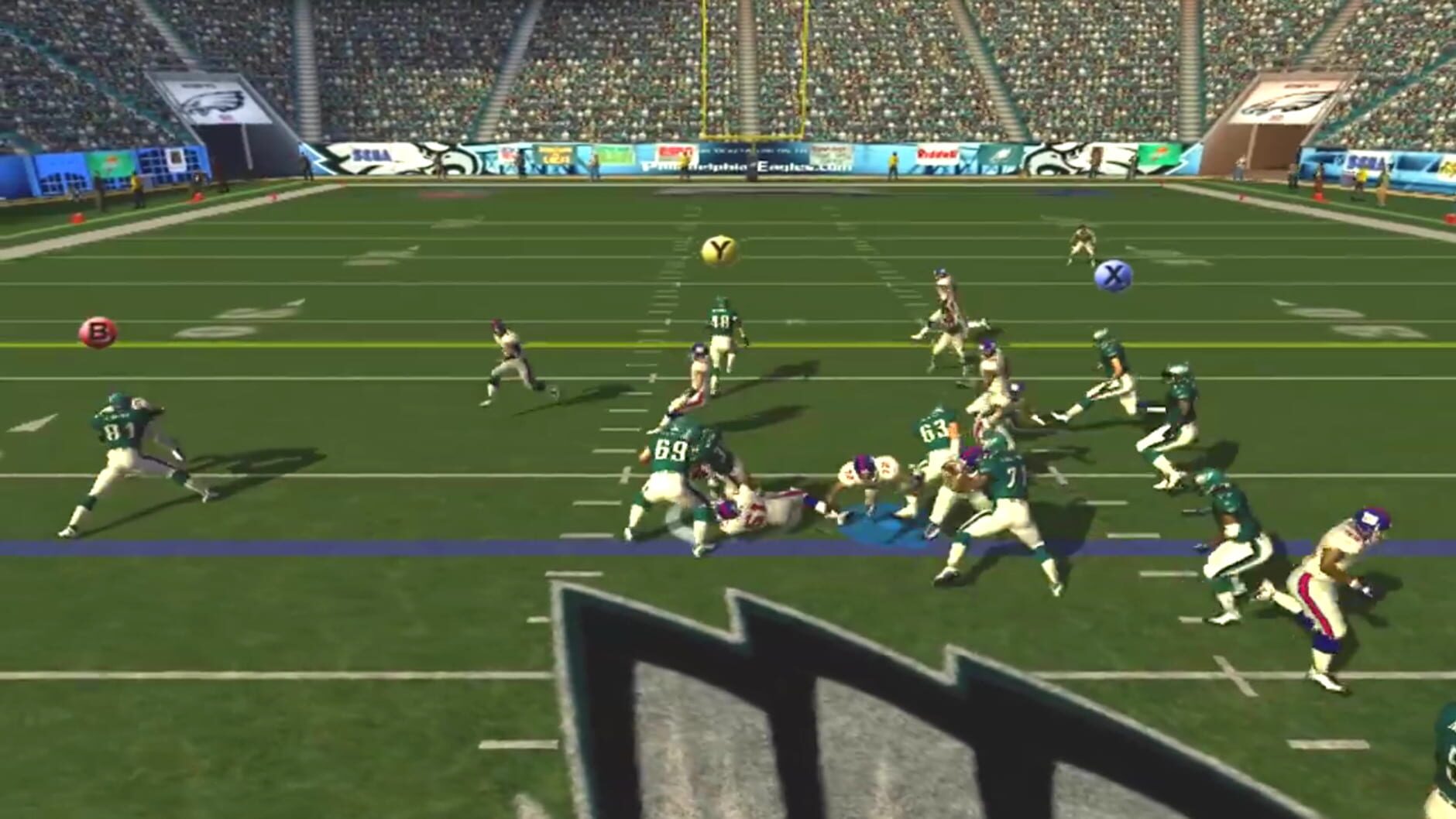 Screenshot for ESPN NFL 2K5