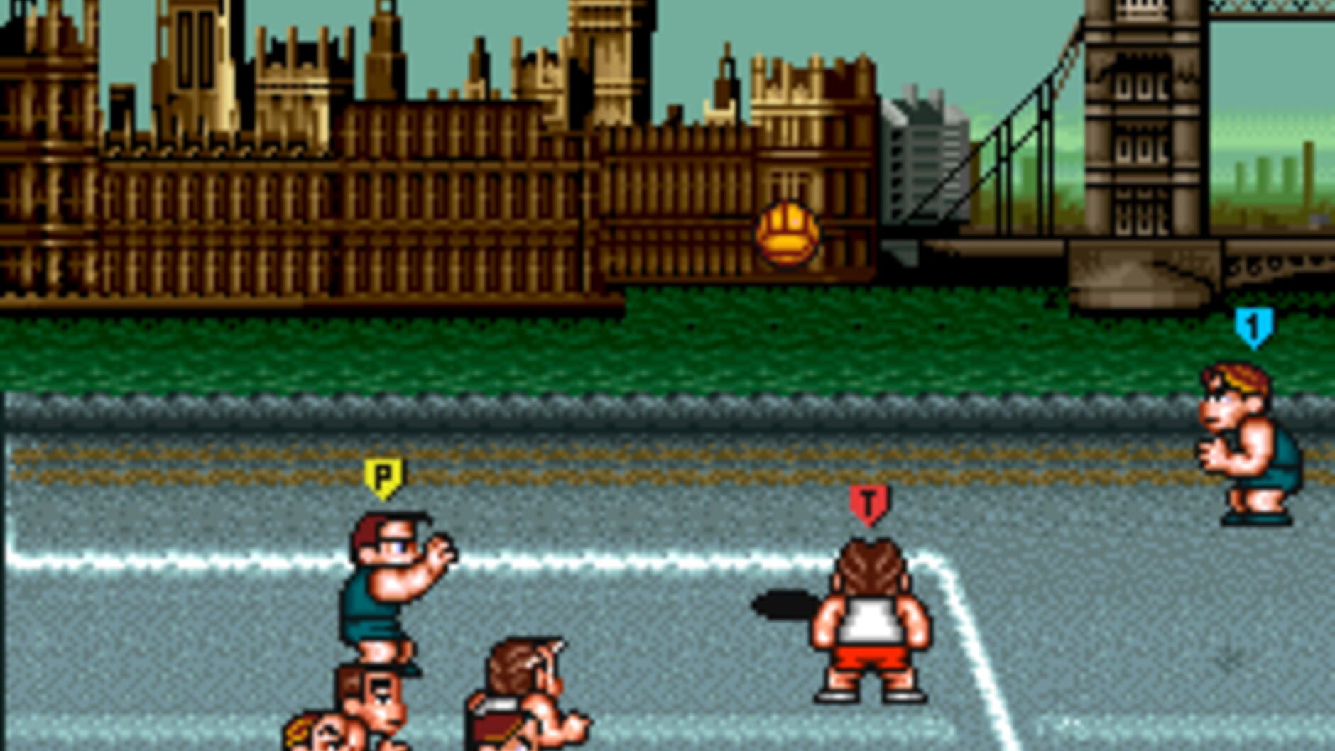 Screenshot for Kunio's Dodgeball Time, C'mon Guys!