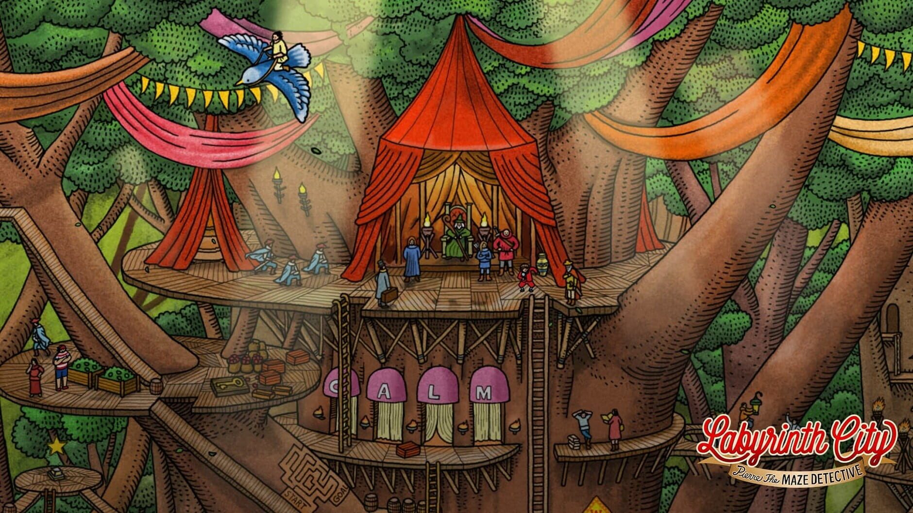 Screenshot for Labyrinth City: Pierre the Maze Detective
