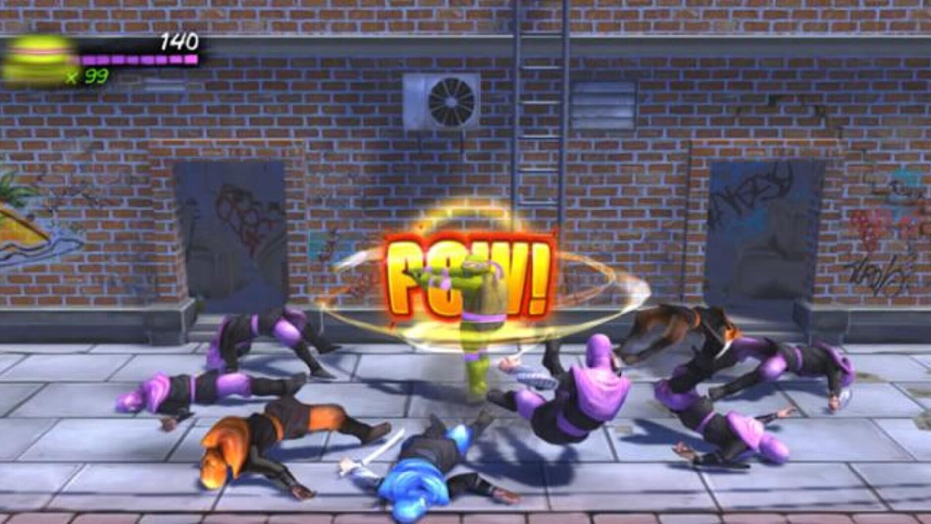 Screenshot for Teenage Mutant Ninja Turtles: Turtles in Time Re-Shelled