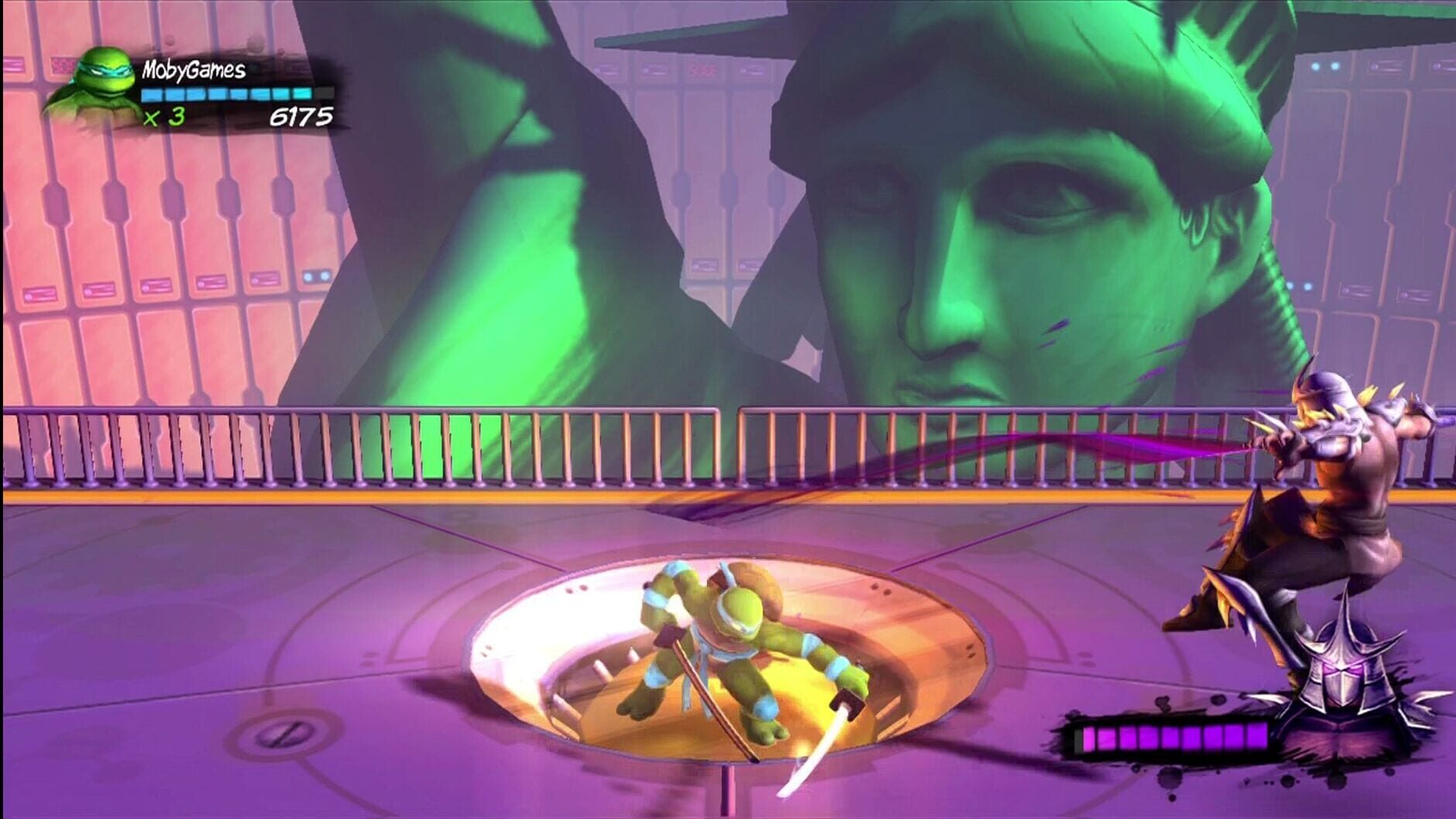 Screenshot for Teenage Mutant Ninja Turtles: Turtles in Time Re-Shelled