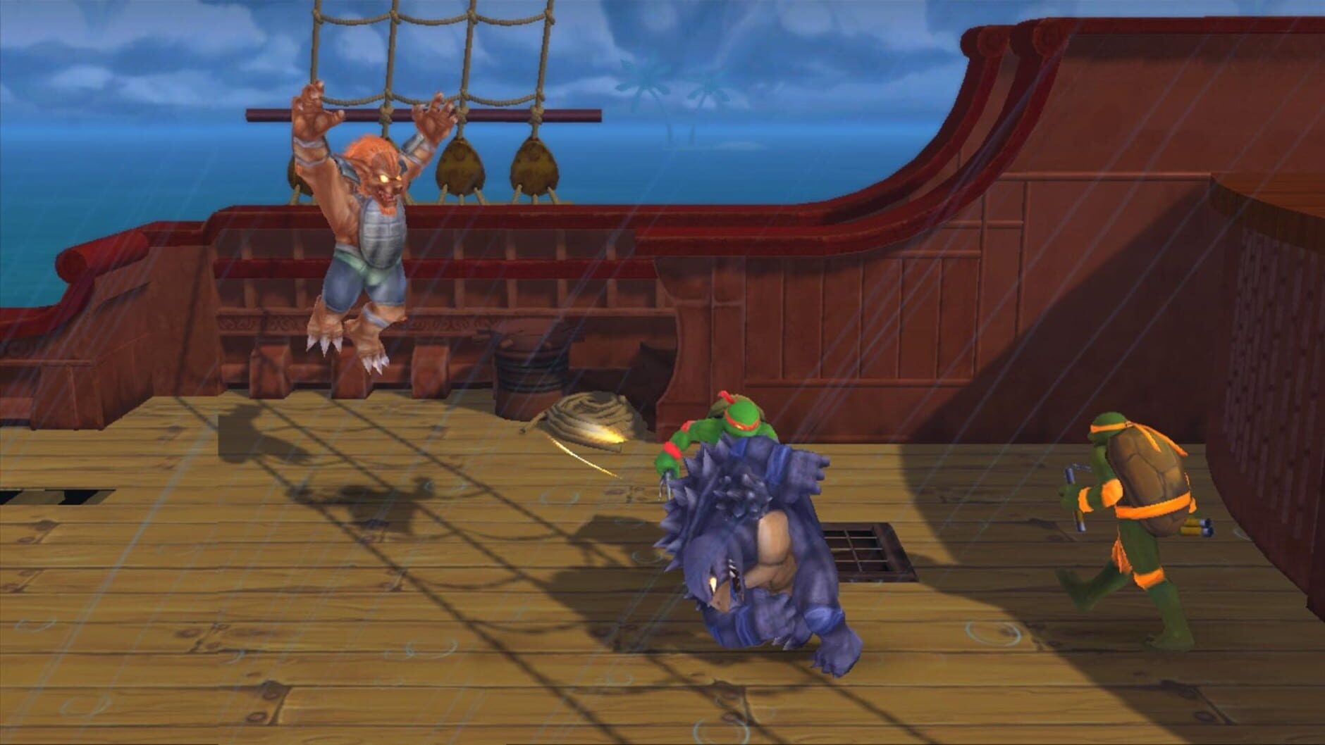 Screenshot for Teenage Mutant Ninja Turtles: Turtles in Time Re-Shelled