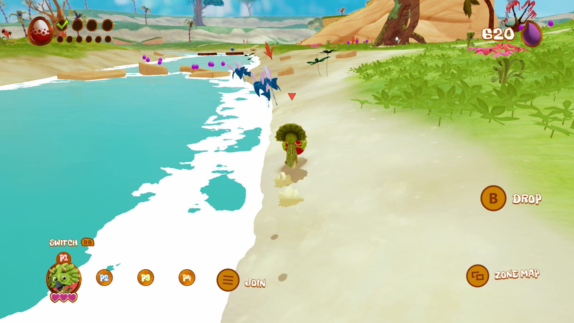Screenshot for Gigantosaurus: The Game