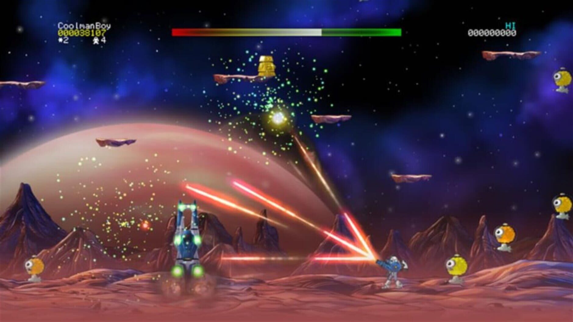 Screenshot for Jetpac Refuelled