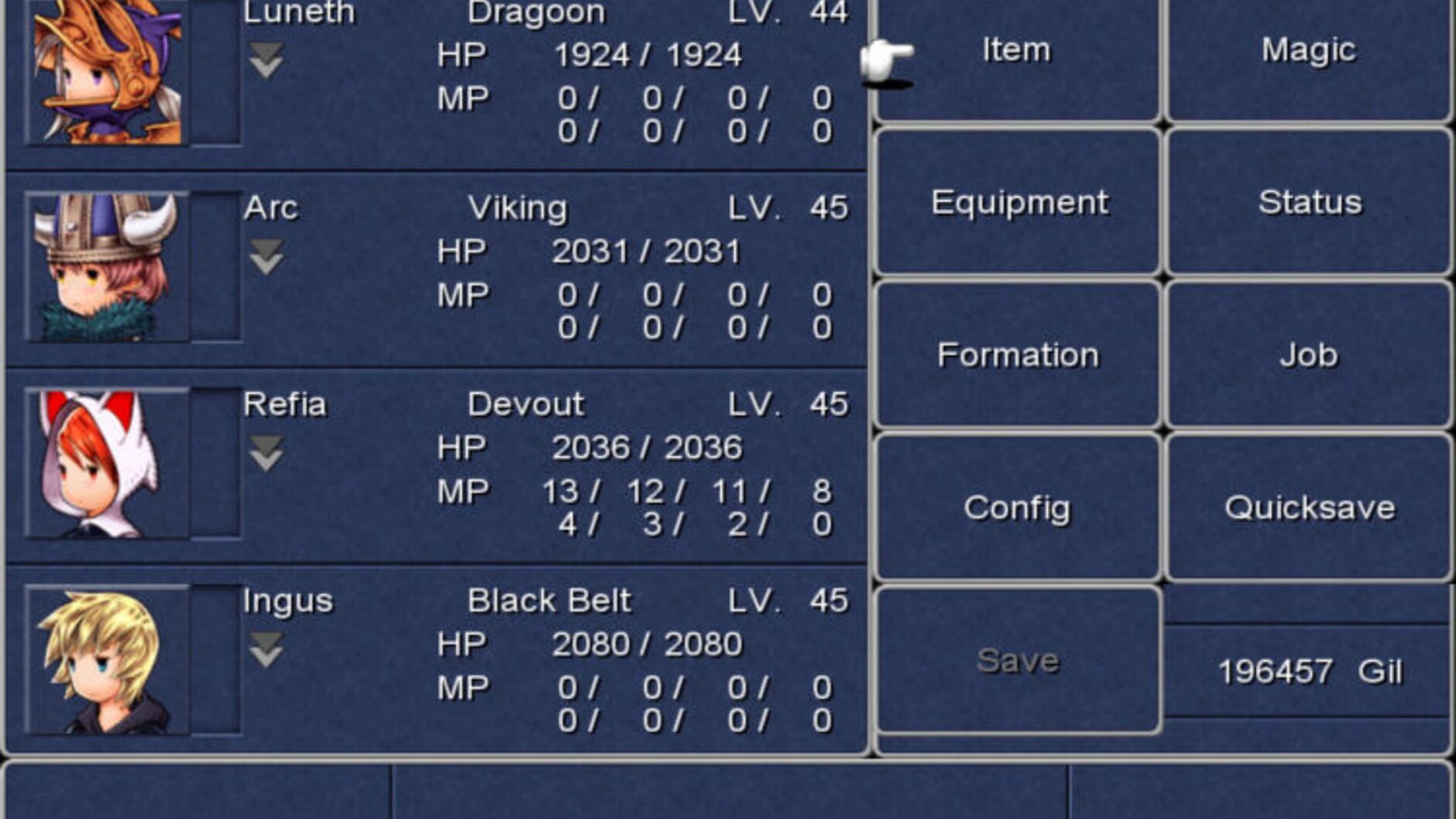Screenshot for Final Fantasy III