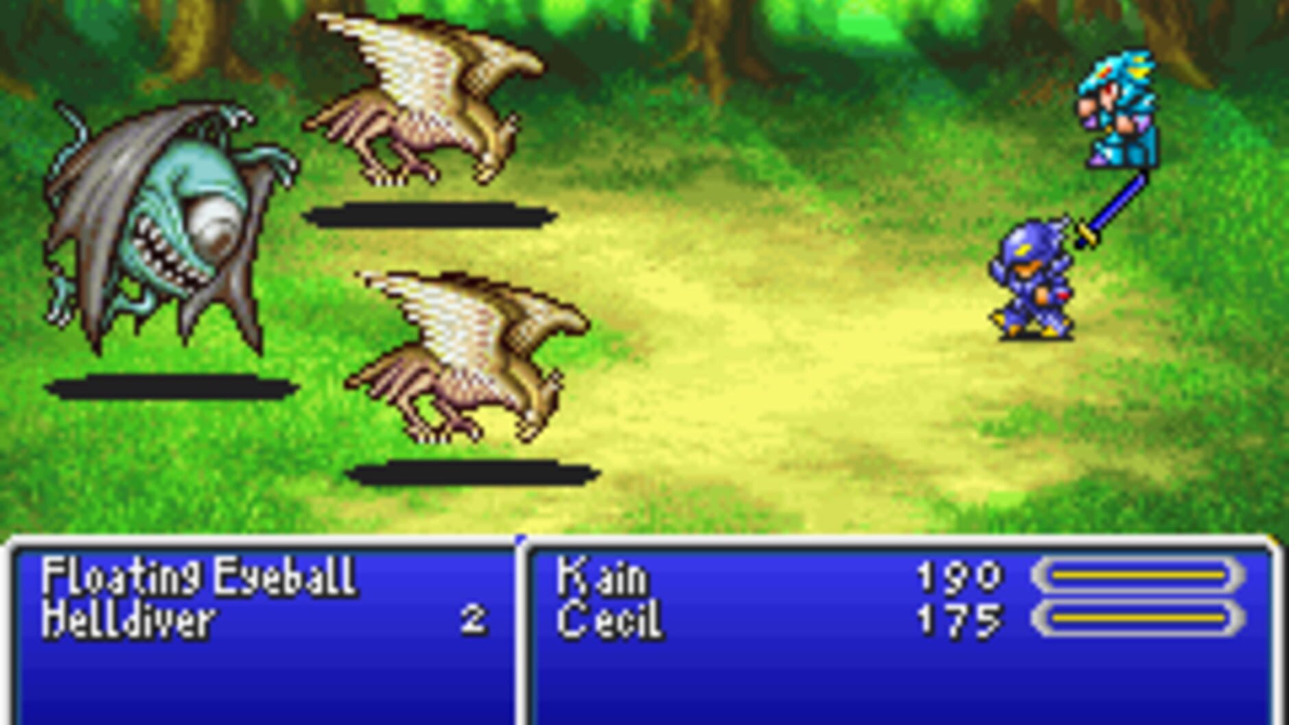 Screenshot for Final Fantasy IV Advance