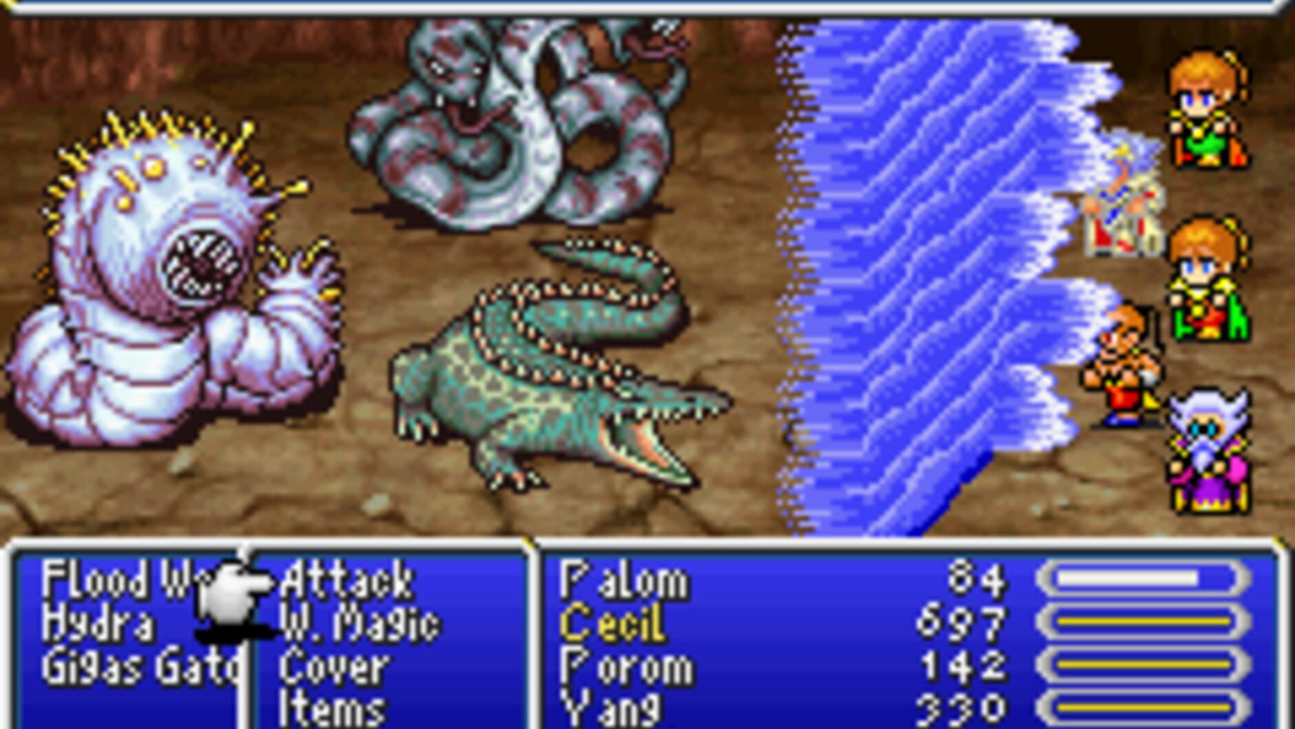 Screenshot for Final Fantasy IV Advance