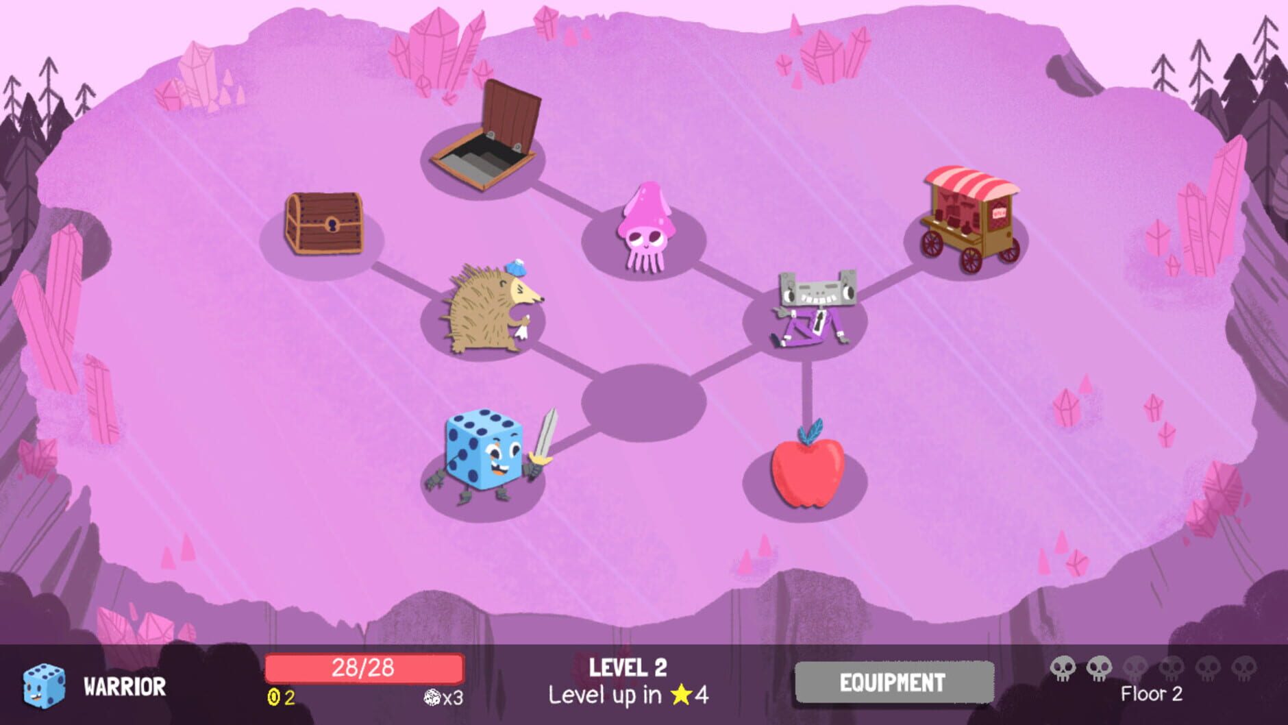 Screenshot for Dicey Dungeons