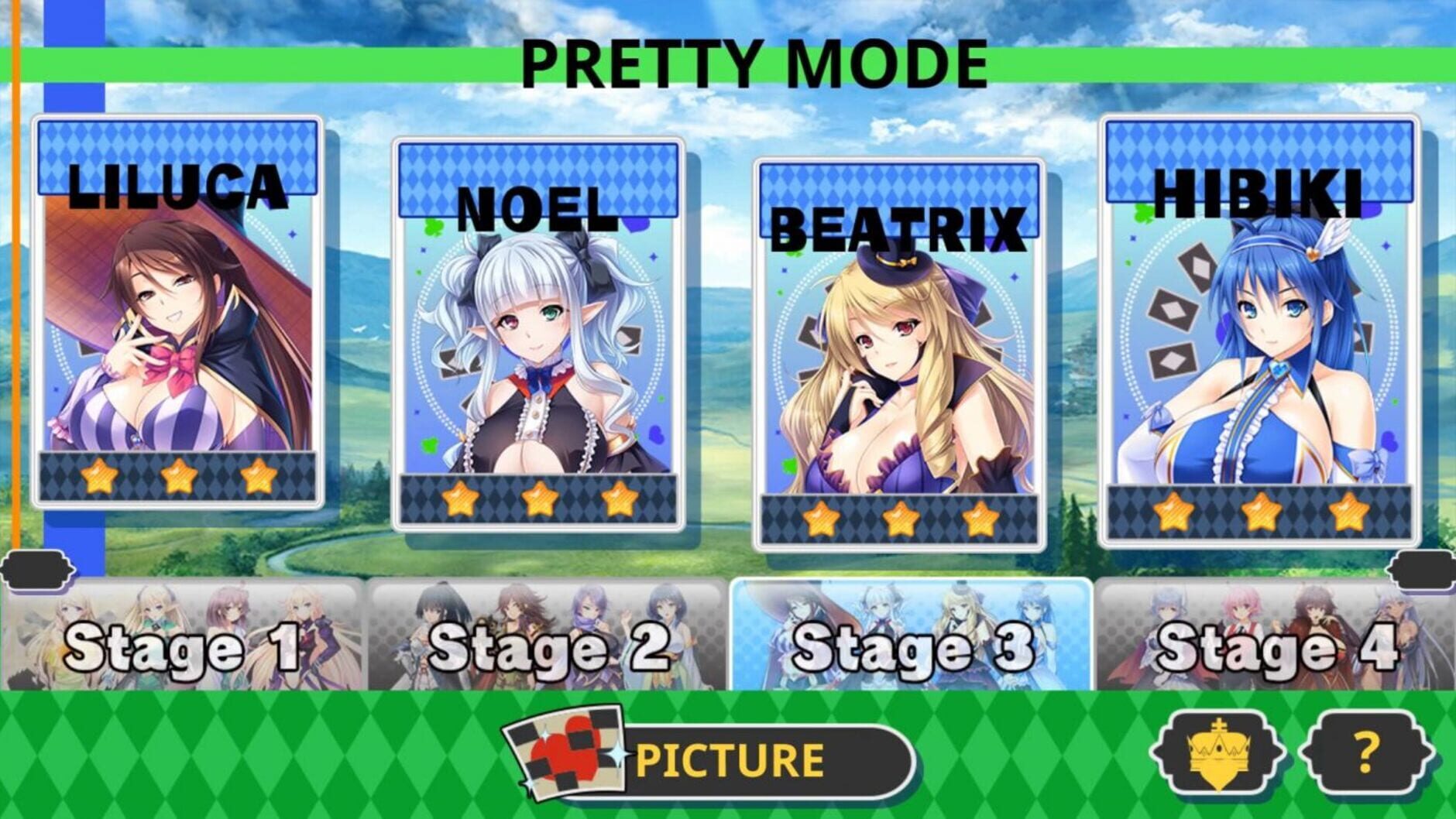 Screenshot for Poker Pretty Girls Battle: Fantasy World Edition